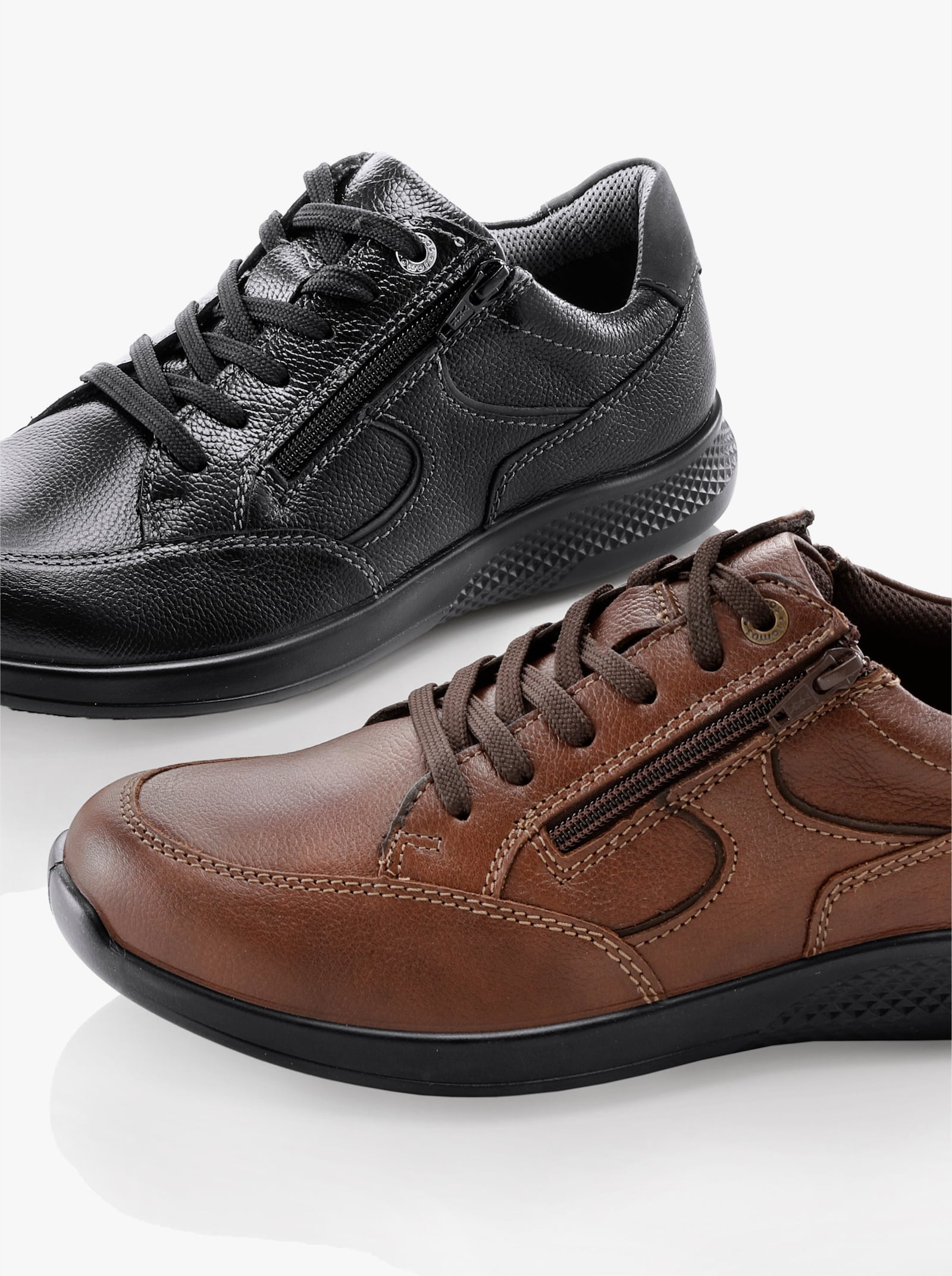 Jomos Schnürschuh - cognac