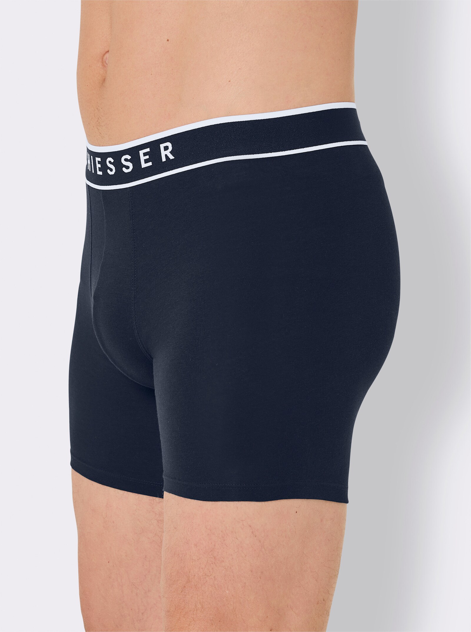 Schiesser Longpanty aus Single-Jersey - marine