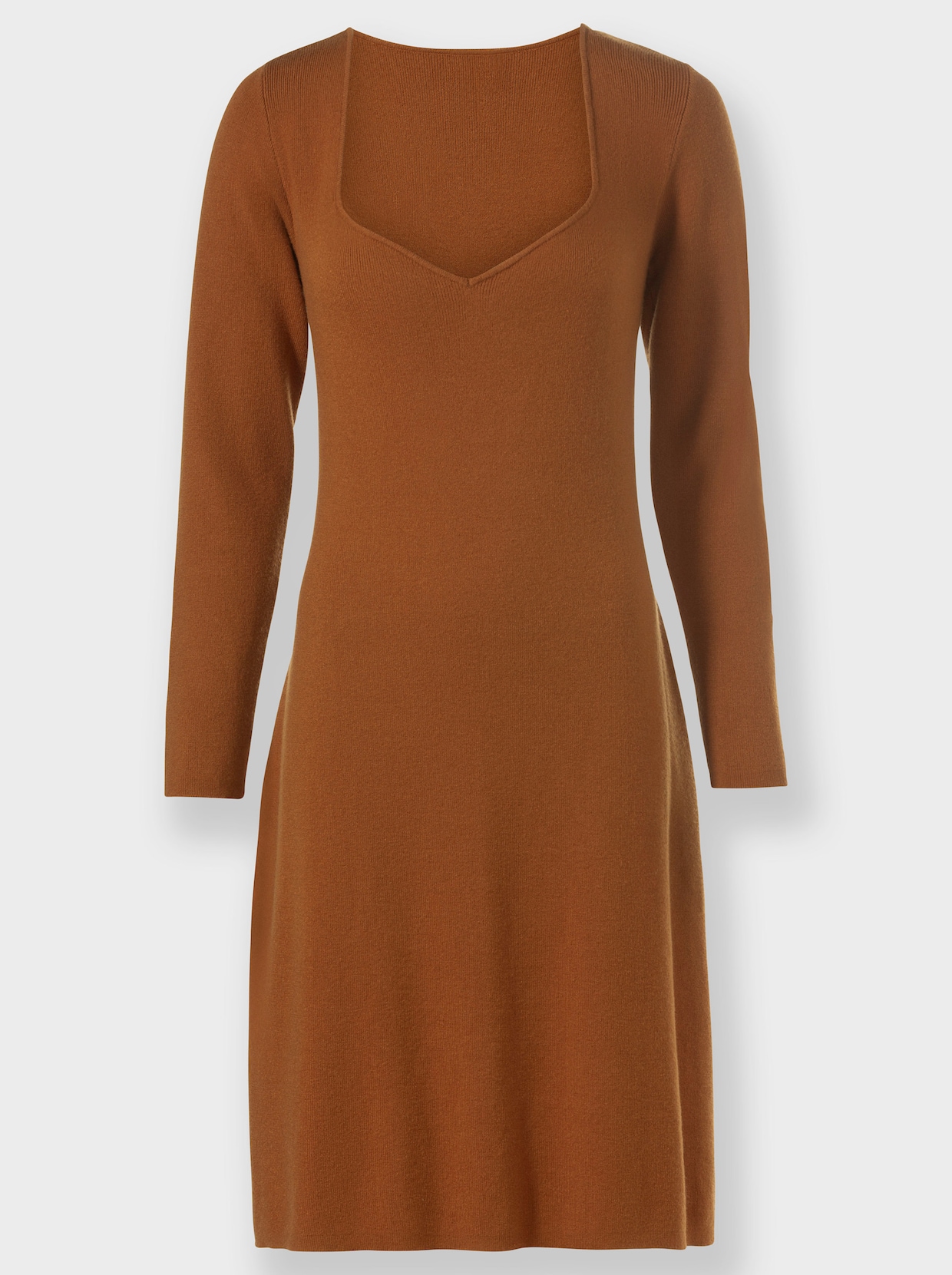 heine Robe en tricot - ambre