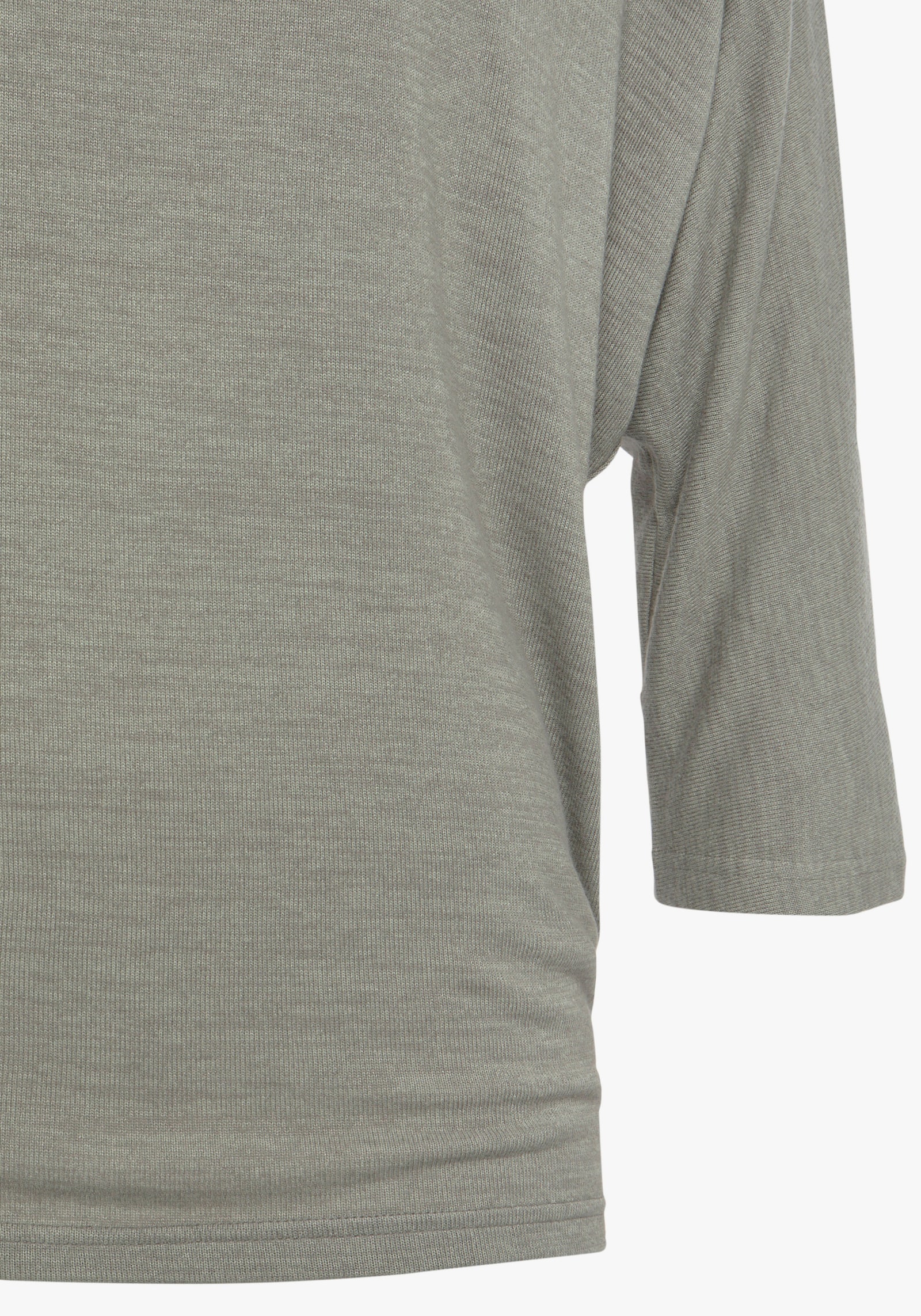 LASCANA T-shirt à manches 3/4 - kaki