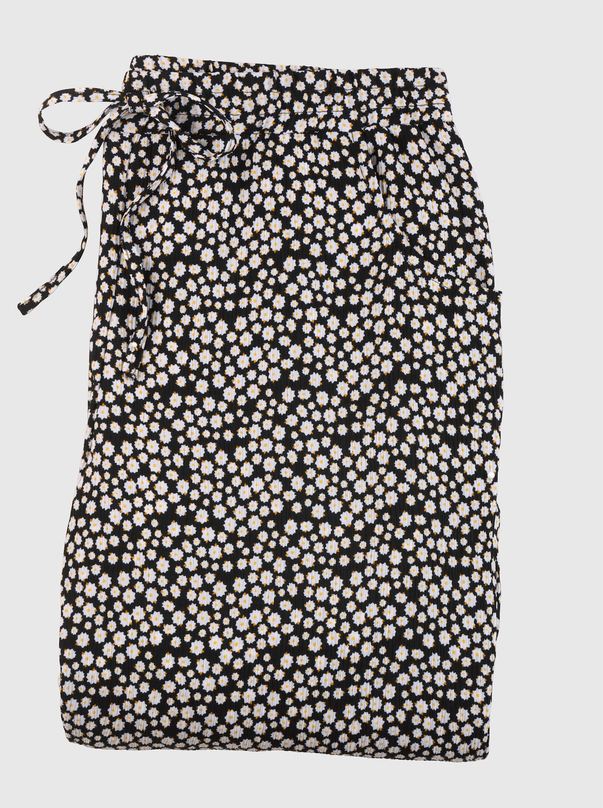 Doppelpack Hosen - schwarz + schwarz-weiß-bedruckt