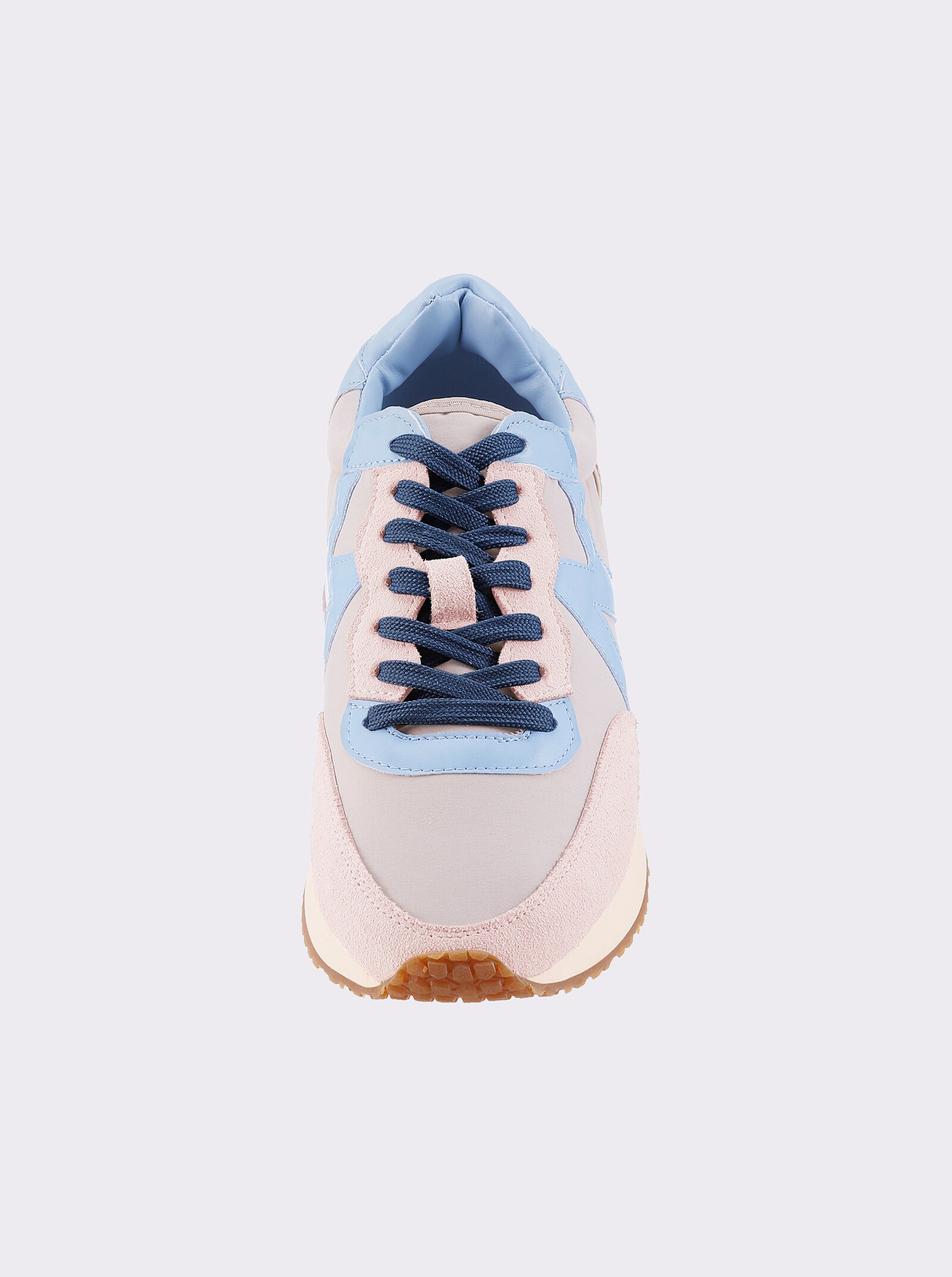 Andrea Conti Sneaker - rosé-bleu-gemustert