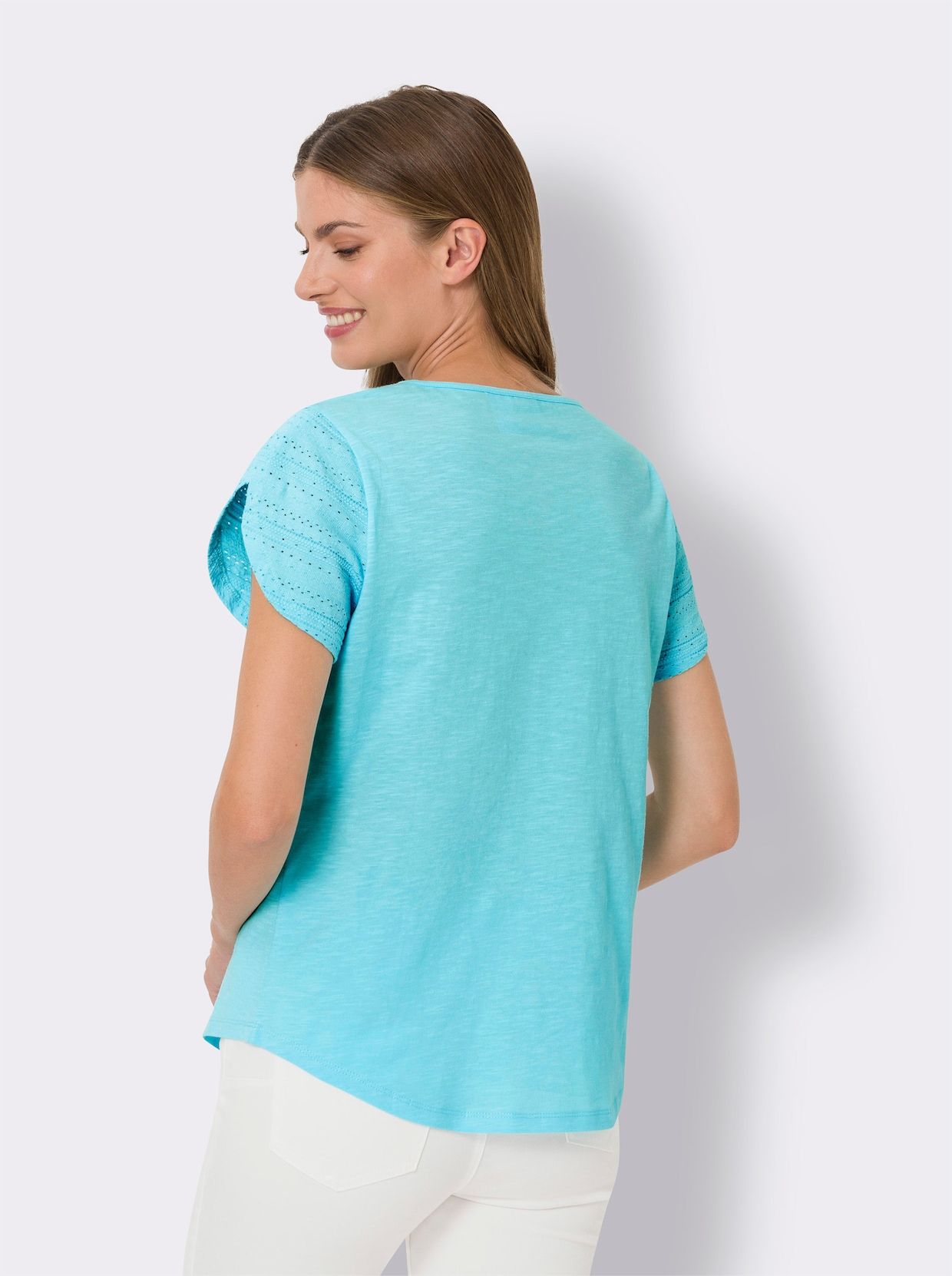 heine Shirt - aquamarin