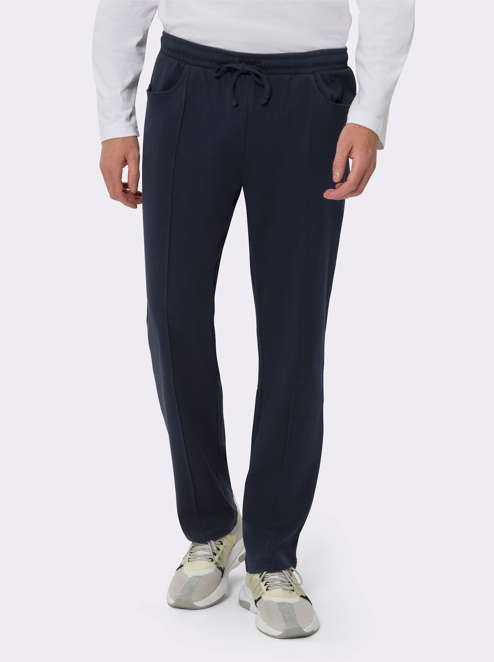 Športové nohavice - námornícka modrá