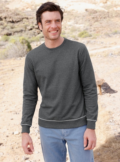 Catamaran Sweatshirt - graphit-meliert