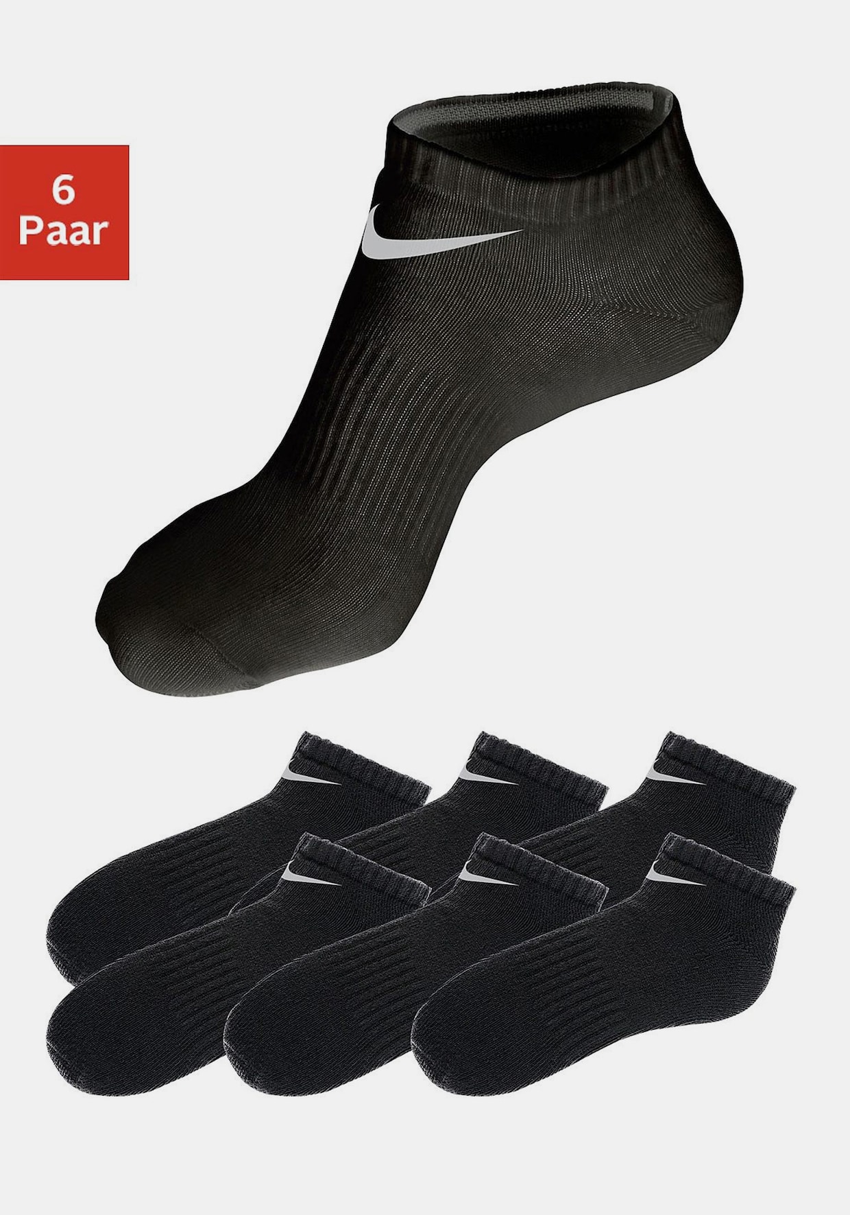 Nike Sneakersocken - schwarz