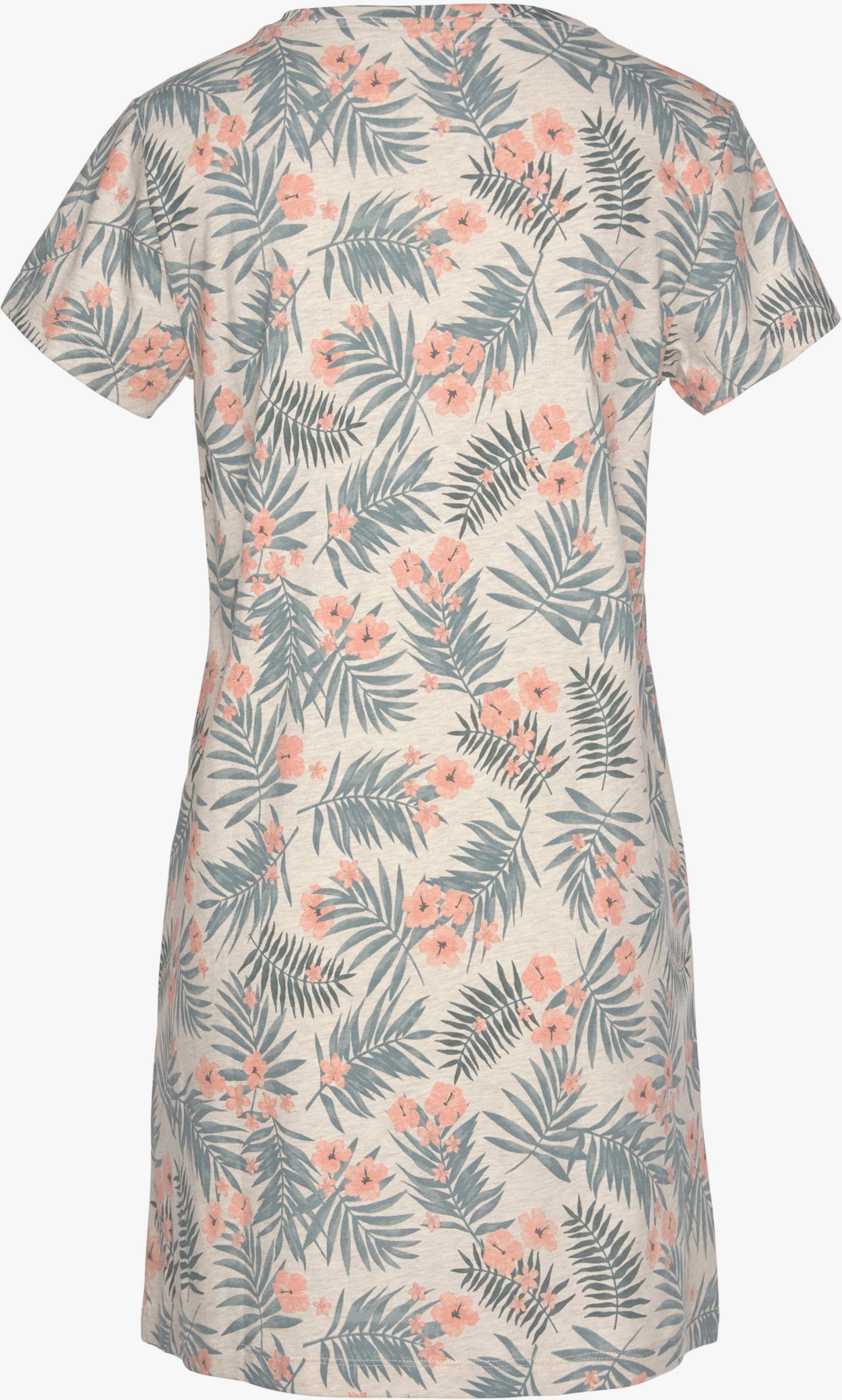 LASCANA Sleepshirt - sand-bedruckt