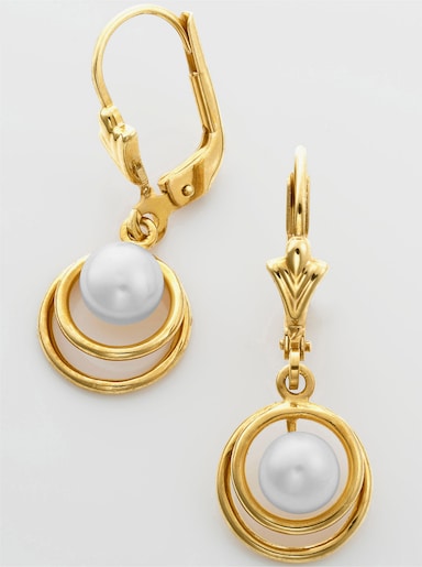 Pendants d'oreilles - Or jaune 375