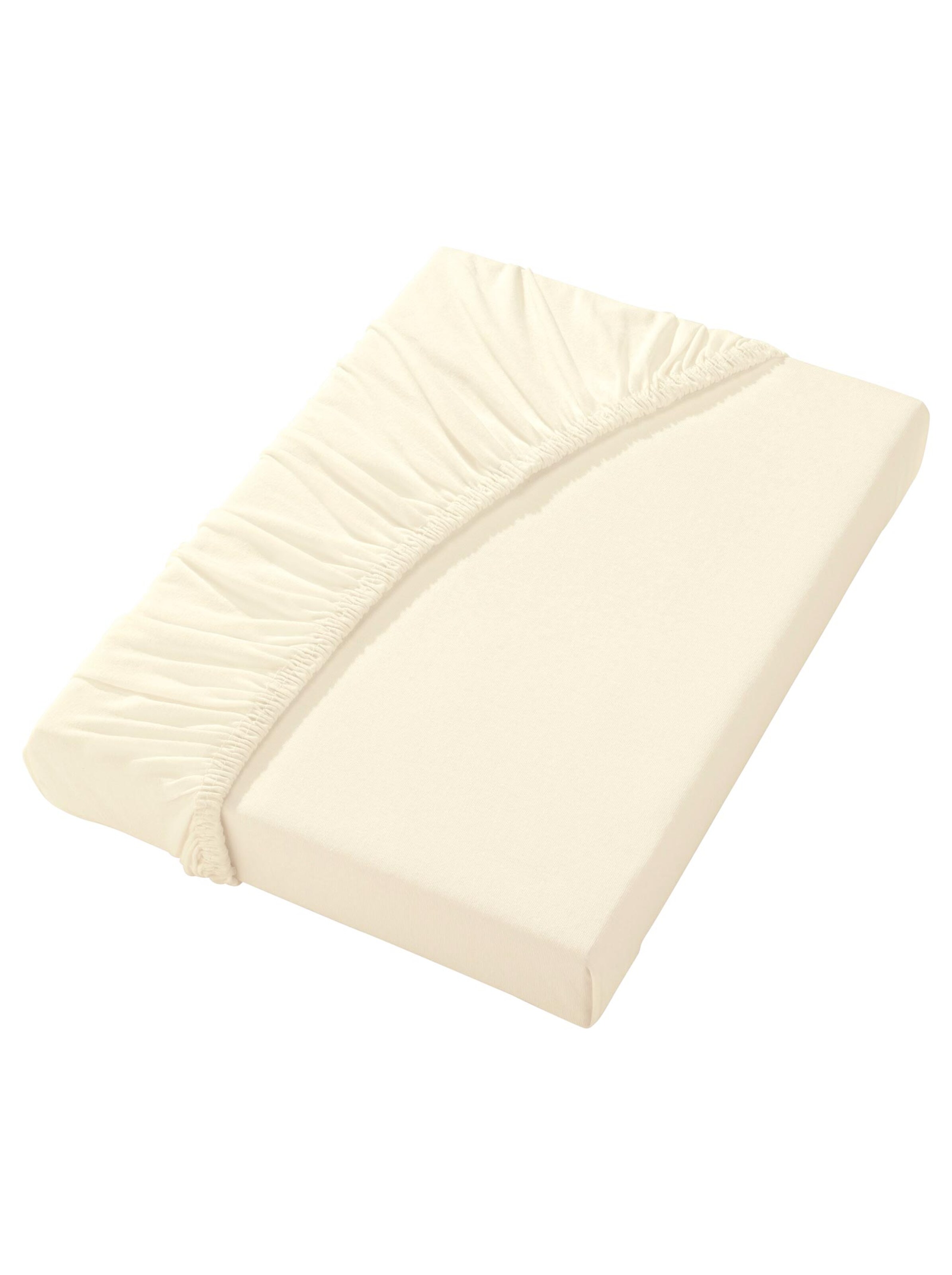 Spannbetttuch - natur