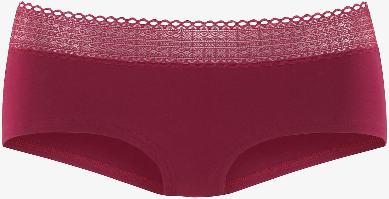 s.Oliver Panty - rot, schwarz, weiss
