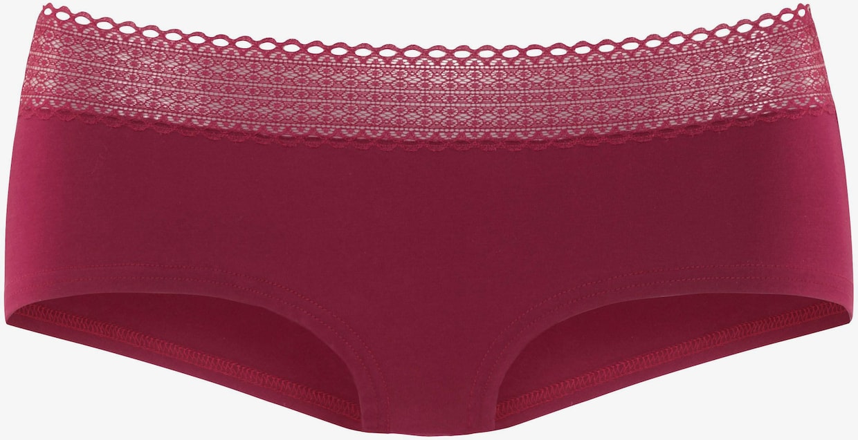 s.Oliver Panty - rot, schwarz, weiß