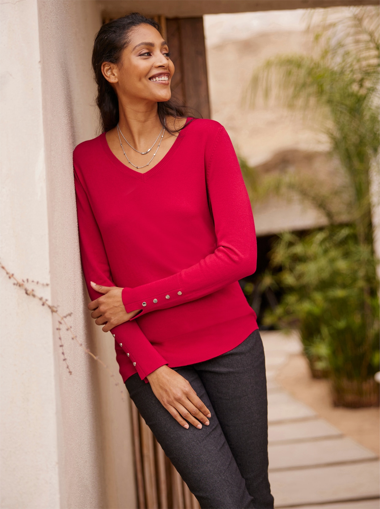 heine Pullover - rood