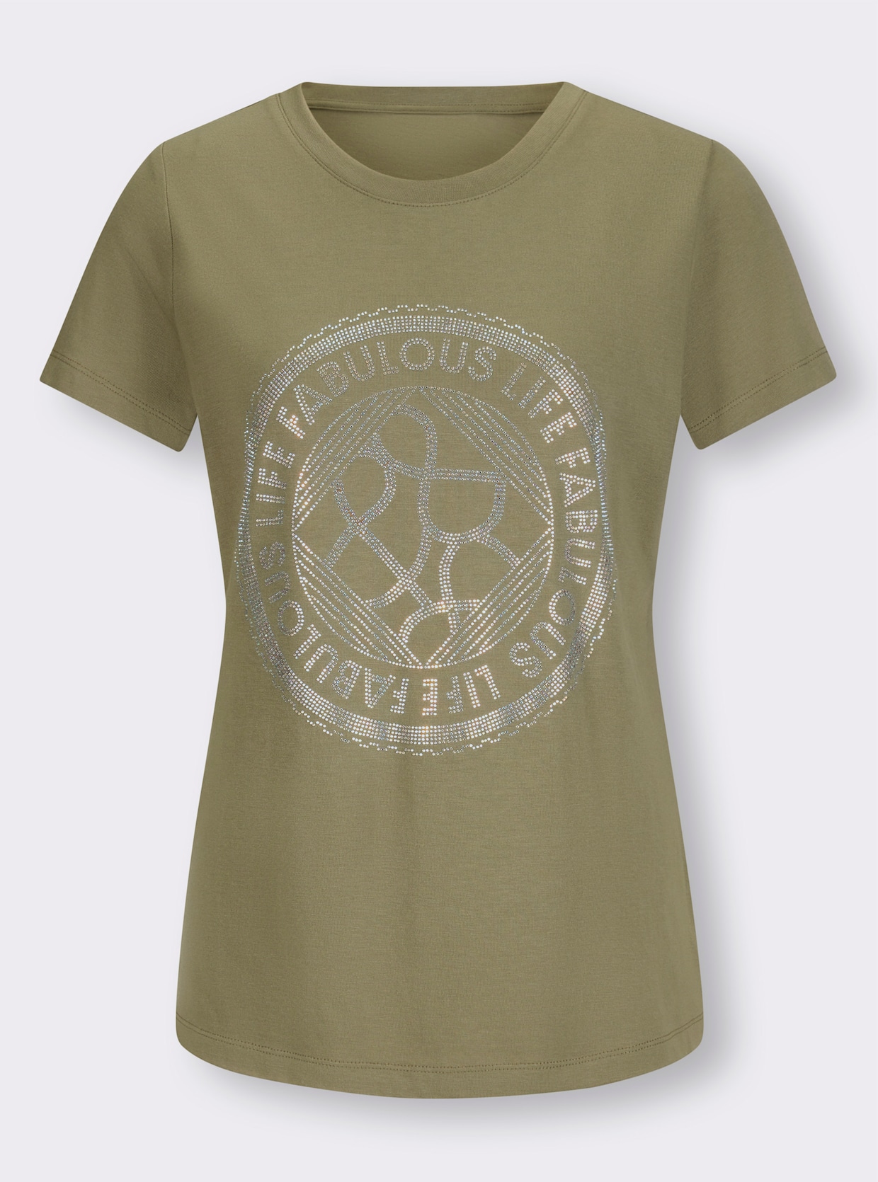 heine Shirt met print - kaki