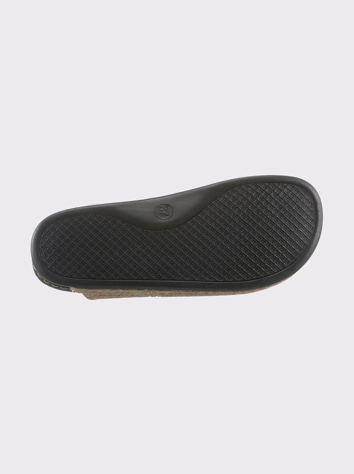 Dr. Feet Pantoffels - beige gemêleerd