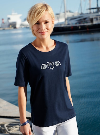 Shirt met korte mouwen - marine