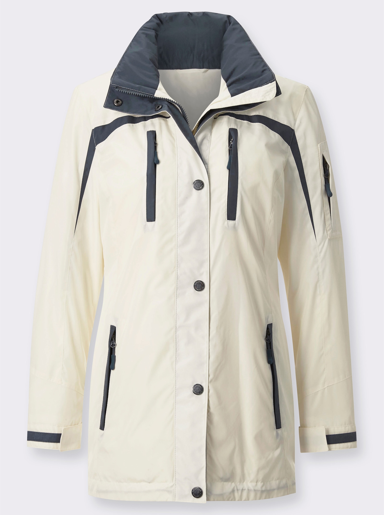 Funktionsjacke wind- und wasserabweisend - weiß