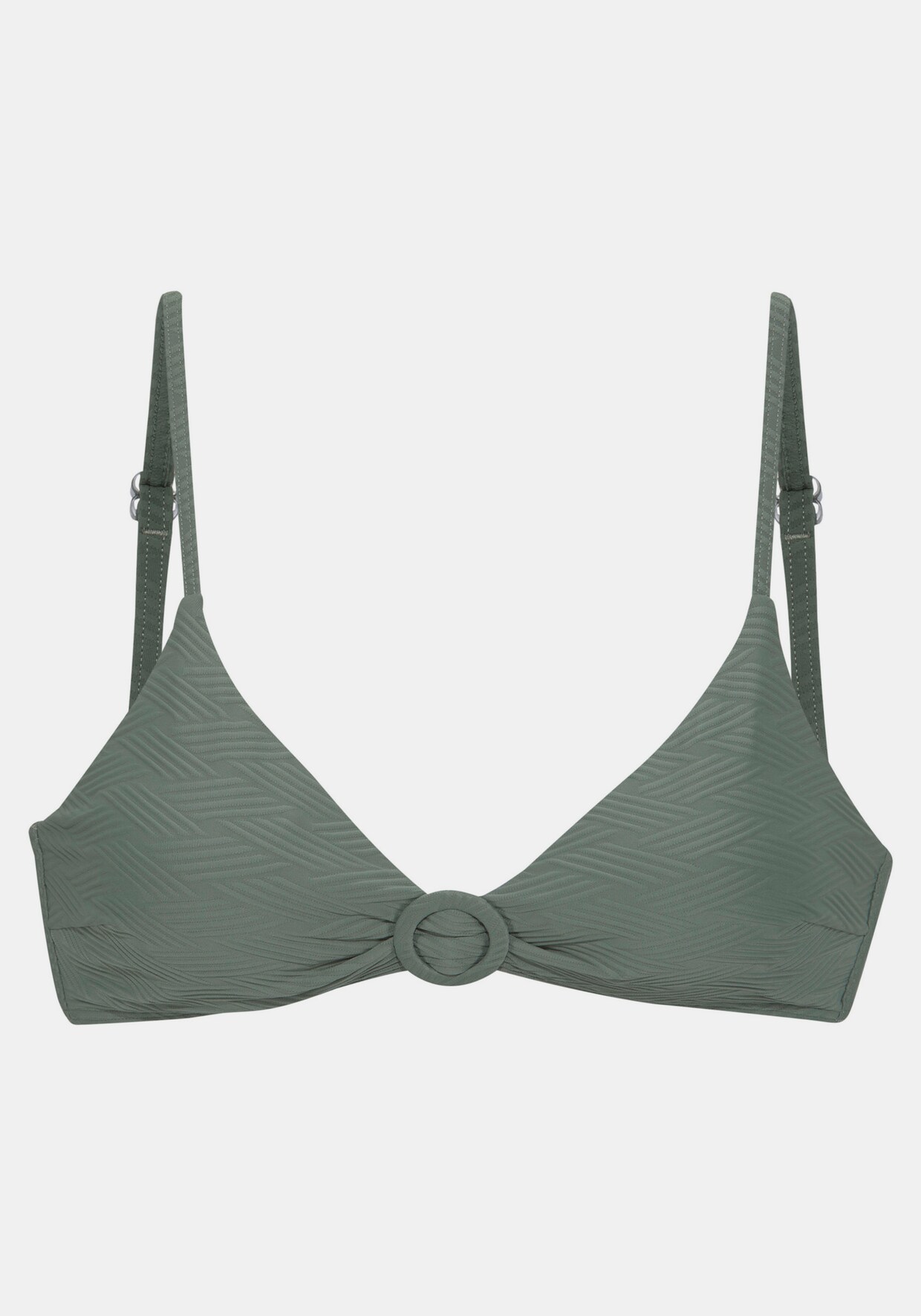 Sunseeker Triangel-Bikini-Top - oliv