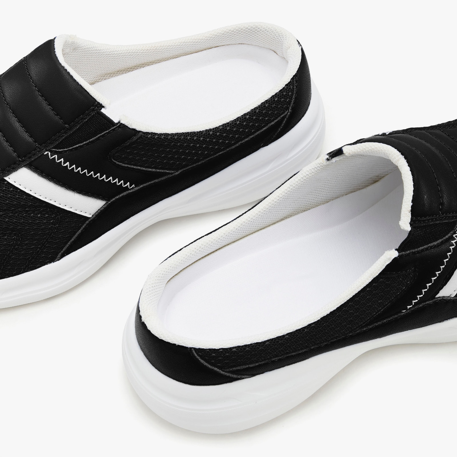 Vivance Sabot - schwarz/weiß