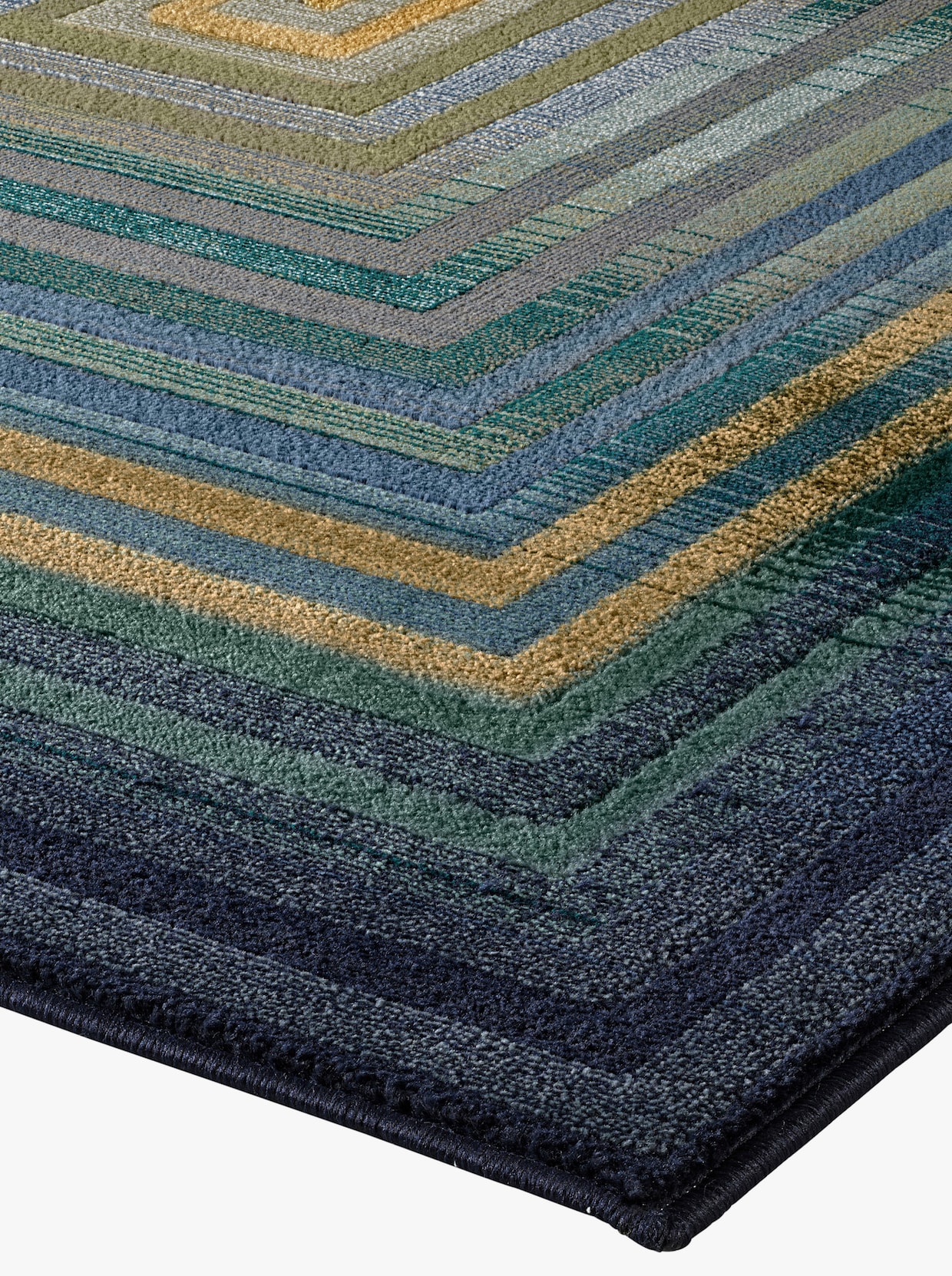 heine home Geweven tapijt - grijs/groen/blauw