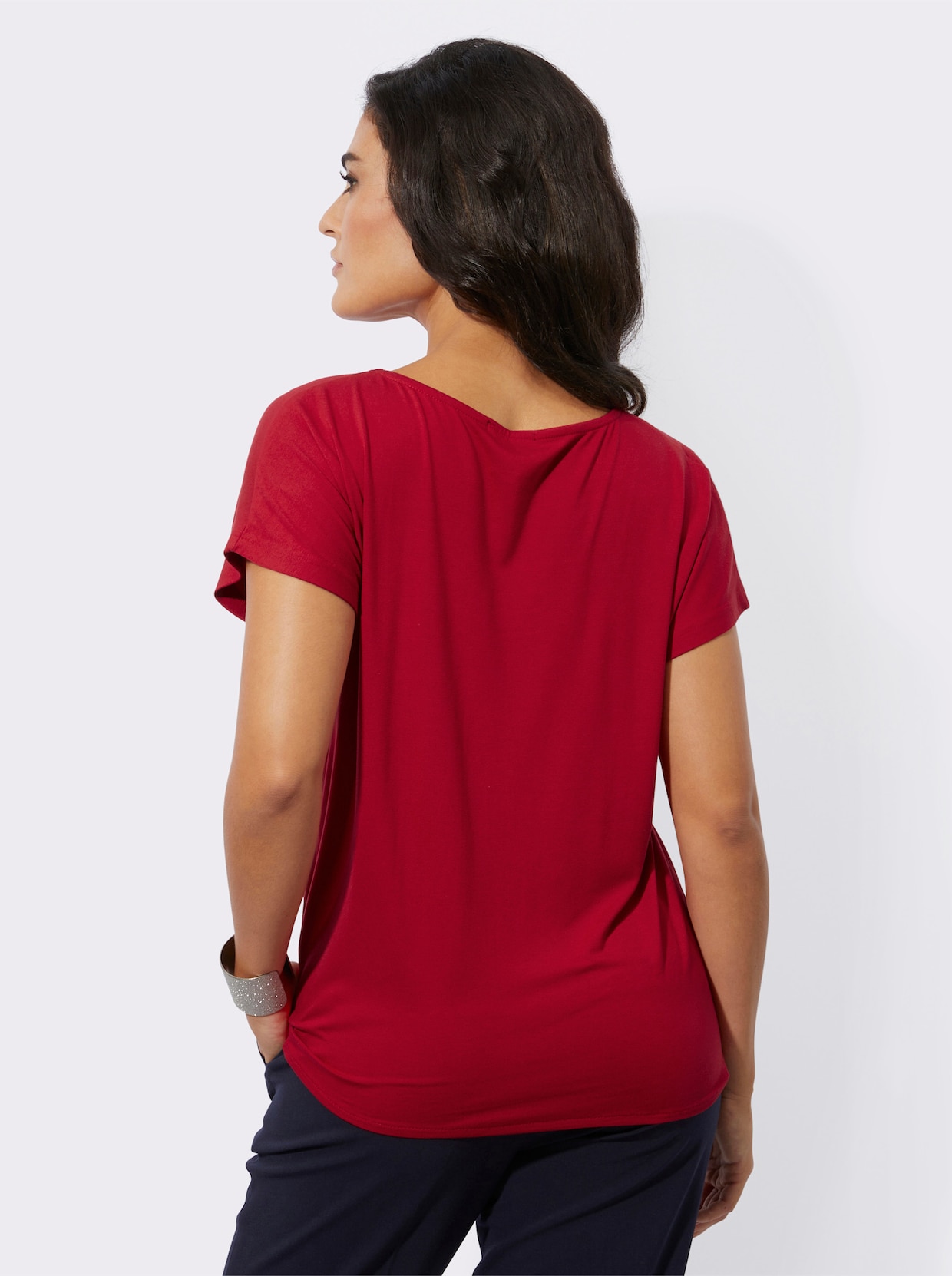 Shirt met korte mouwen - rood