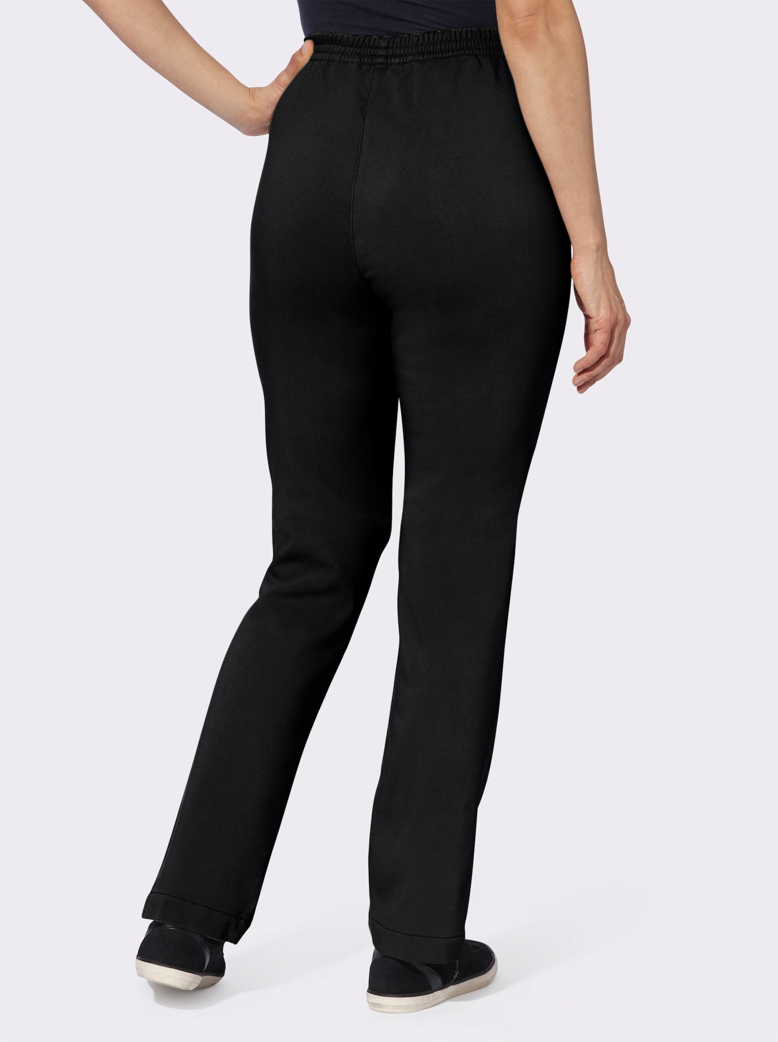 Thermobroek met superzachte fleecevoering - zwart