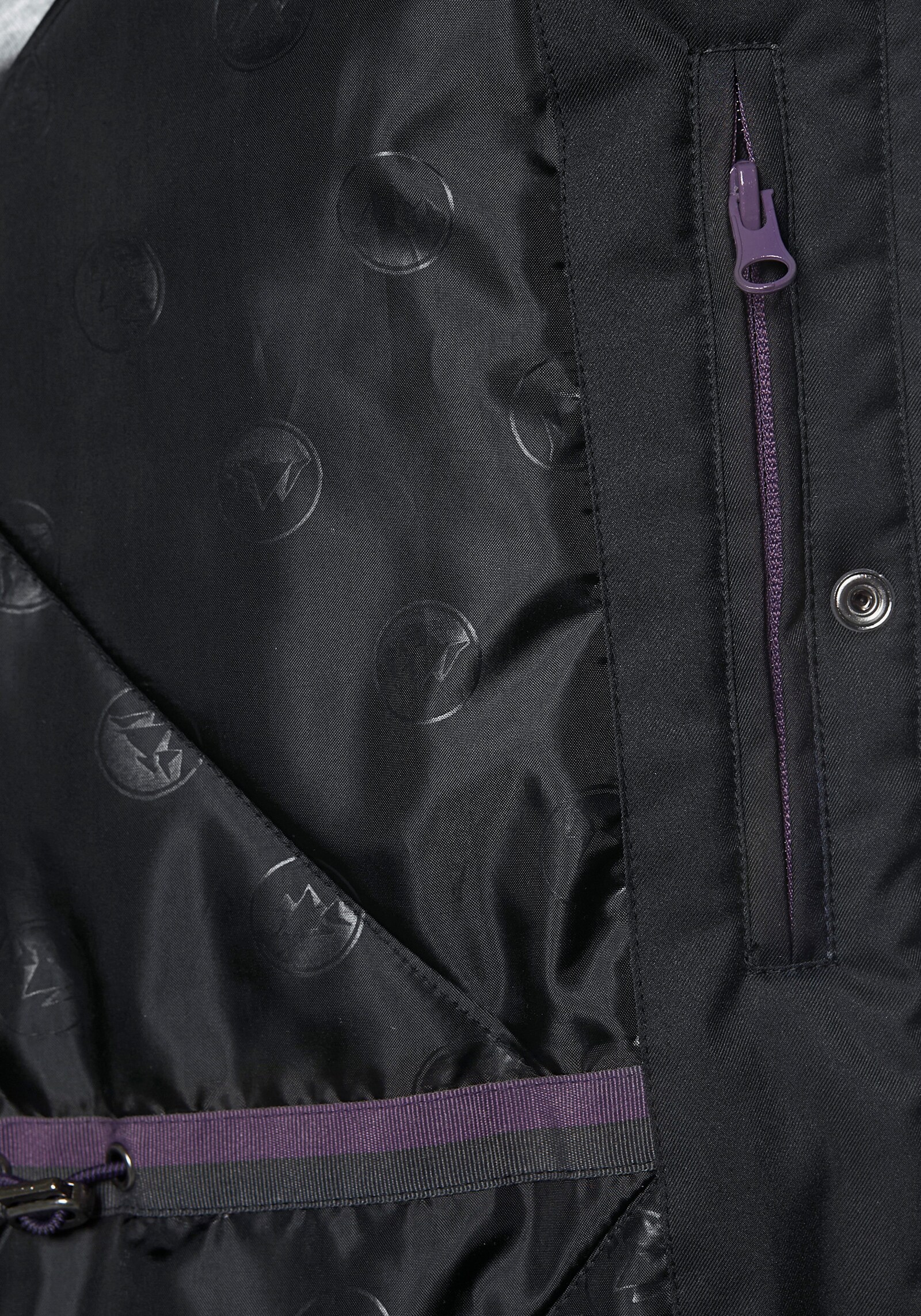 Polarino Funktionsjacke - schwarz