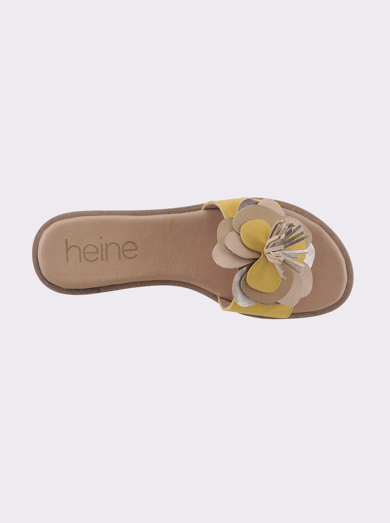 heine Mules - jaune-multicolore