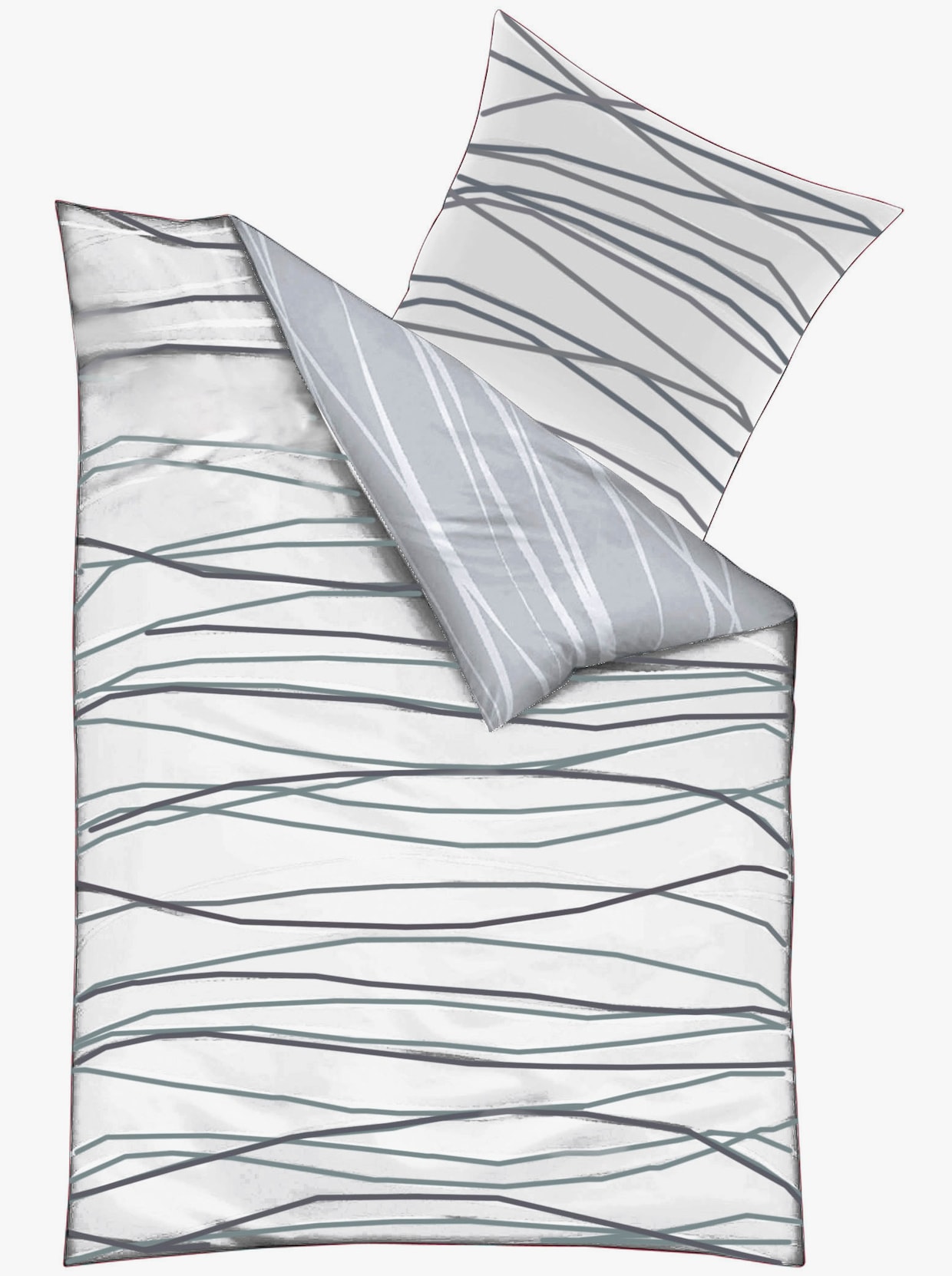 Kaeppel Linge de lit - ardoise-gris