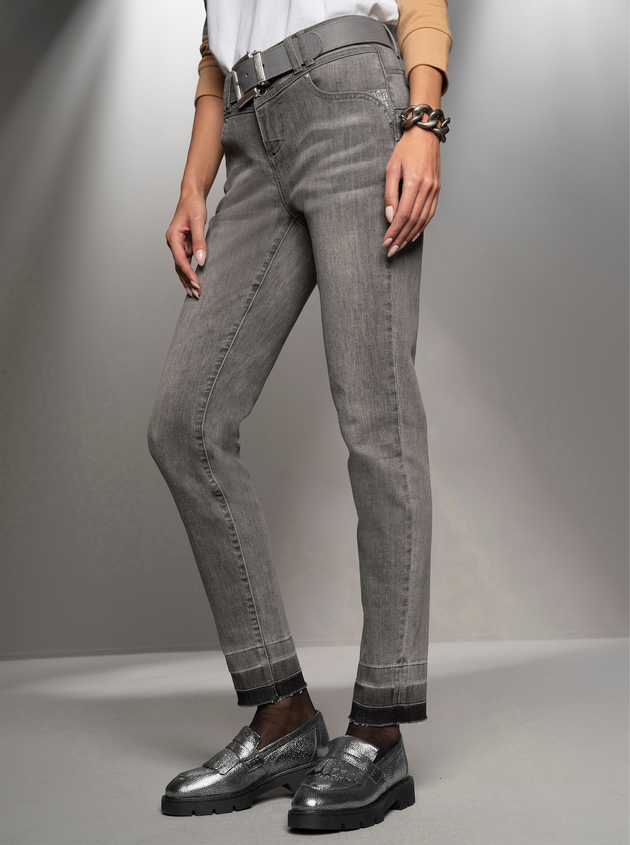 heine Jean - gris denim