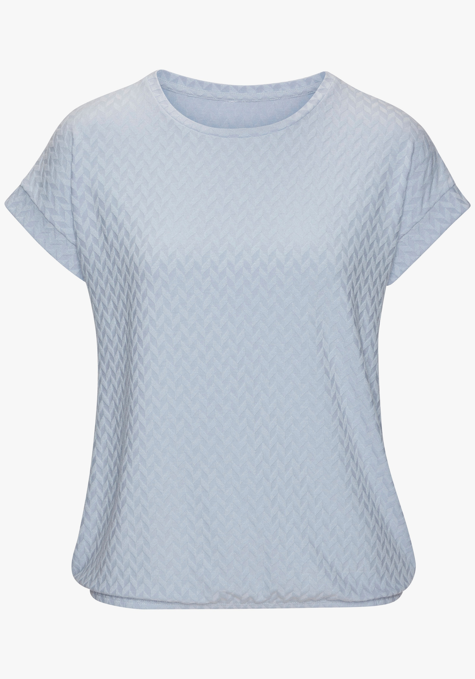 Vivance Kurzarmshirt - eisblau