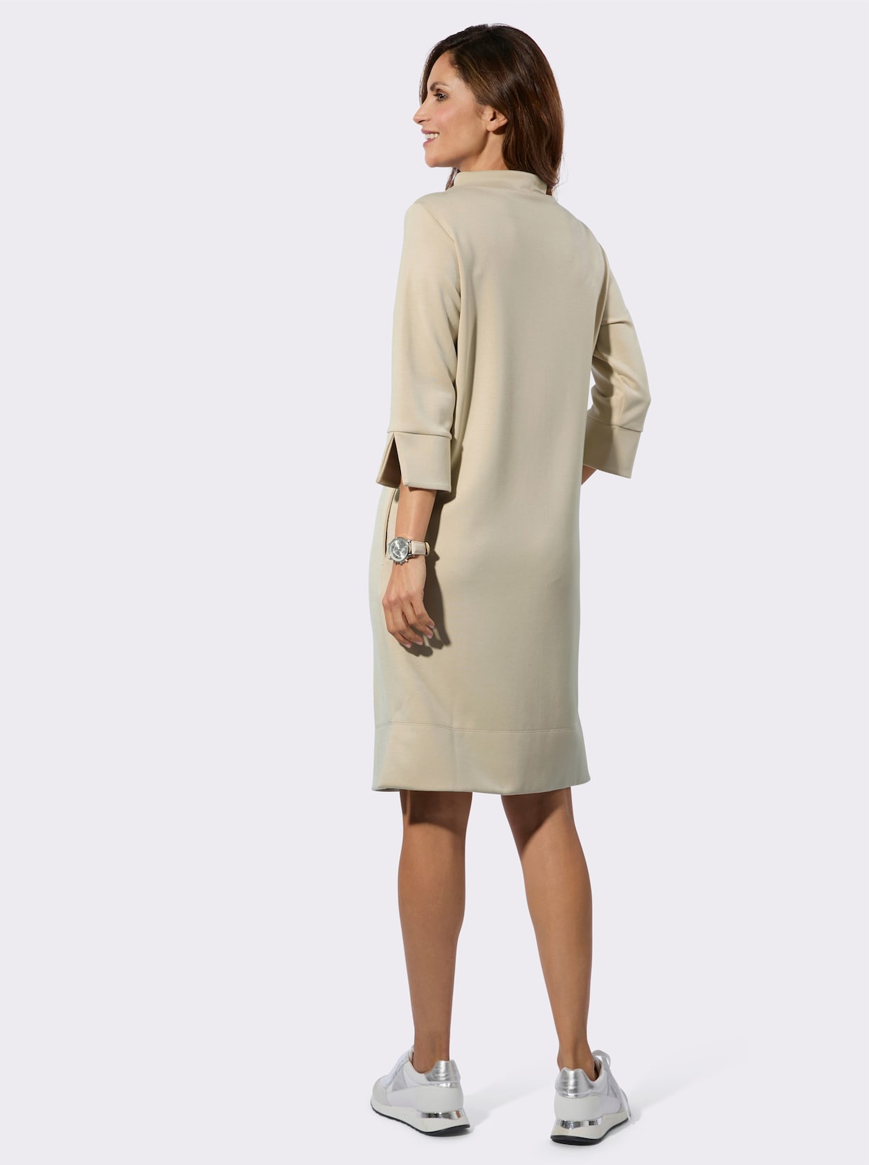 Jerseykleid - sand
