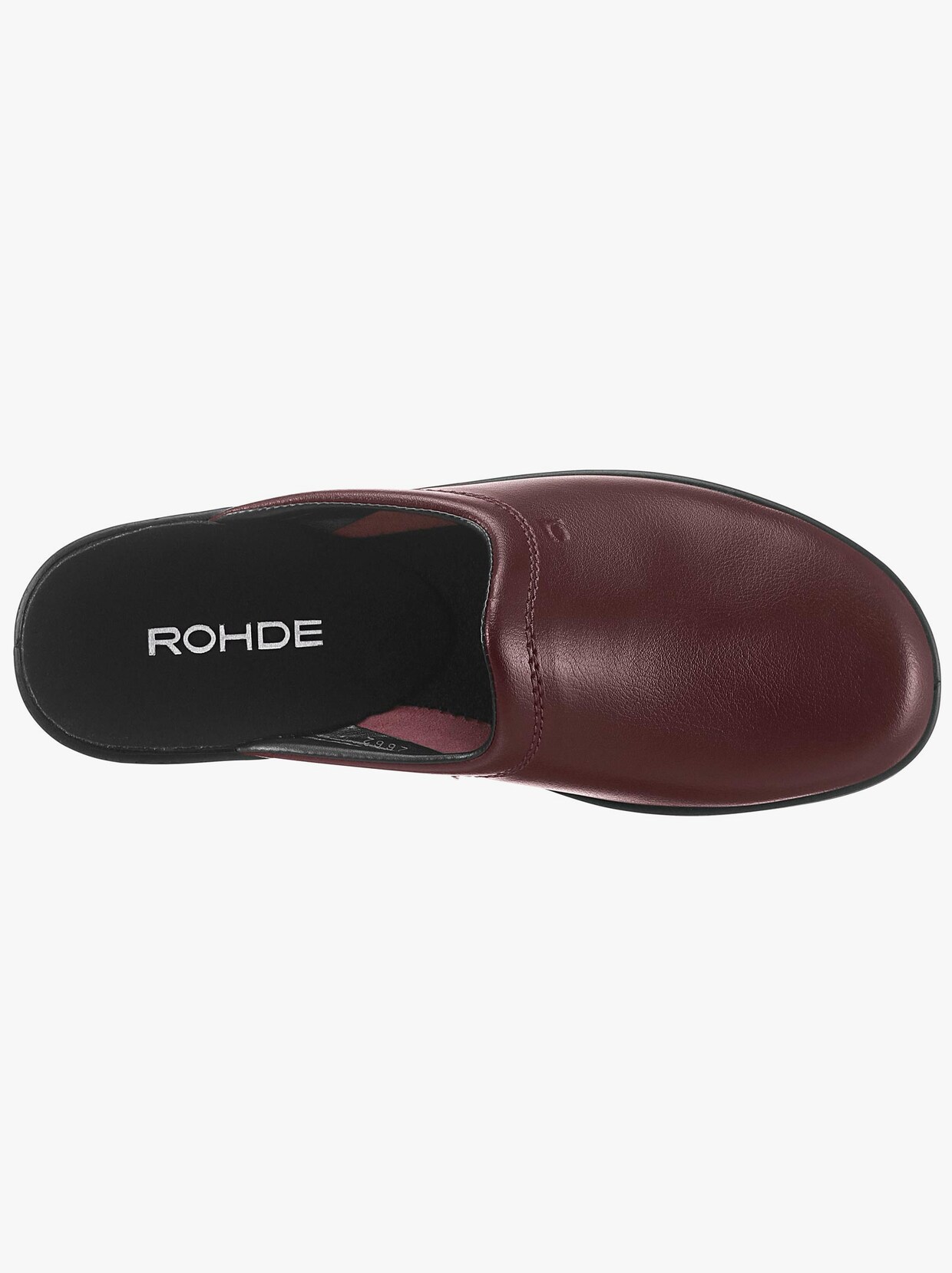 Rohde Pantoffels - bordeaux