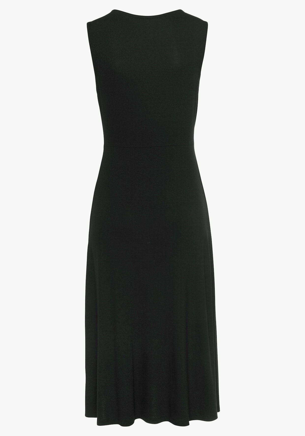 LASCANA Robe en jersey - noir