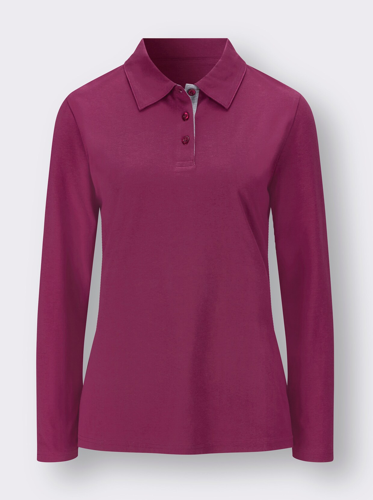 Poloshirt met lange mouwen - malve