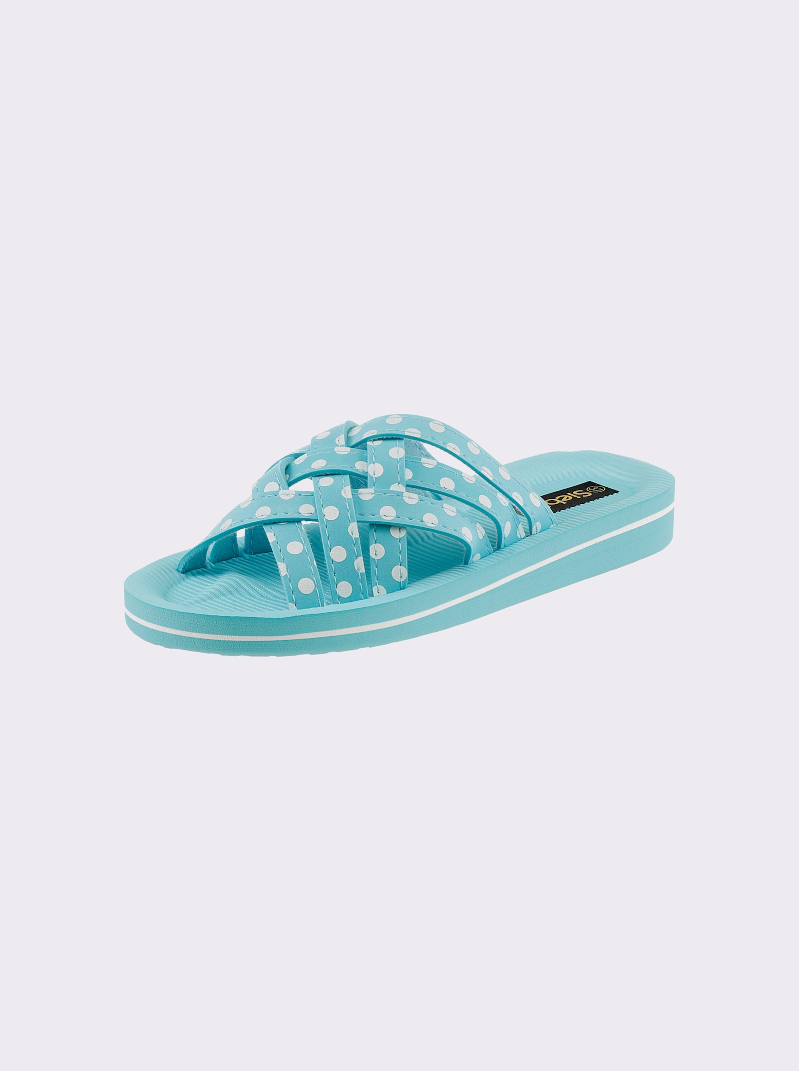 Badepantolette - aquamarin