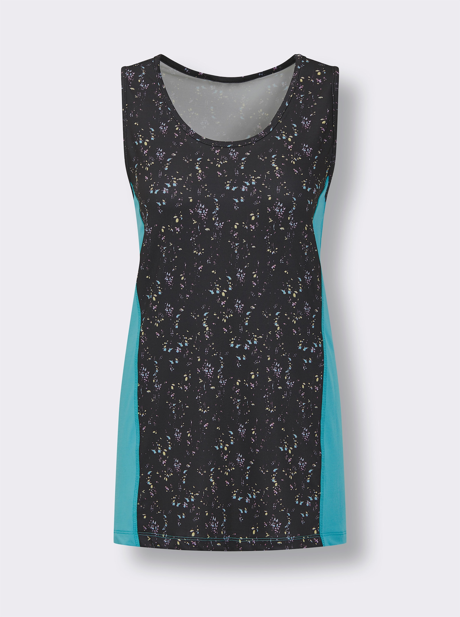 Catamaran Sports Functioneel shirt van elastisch materiaal - zwart geprint