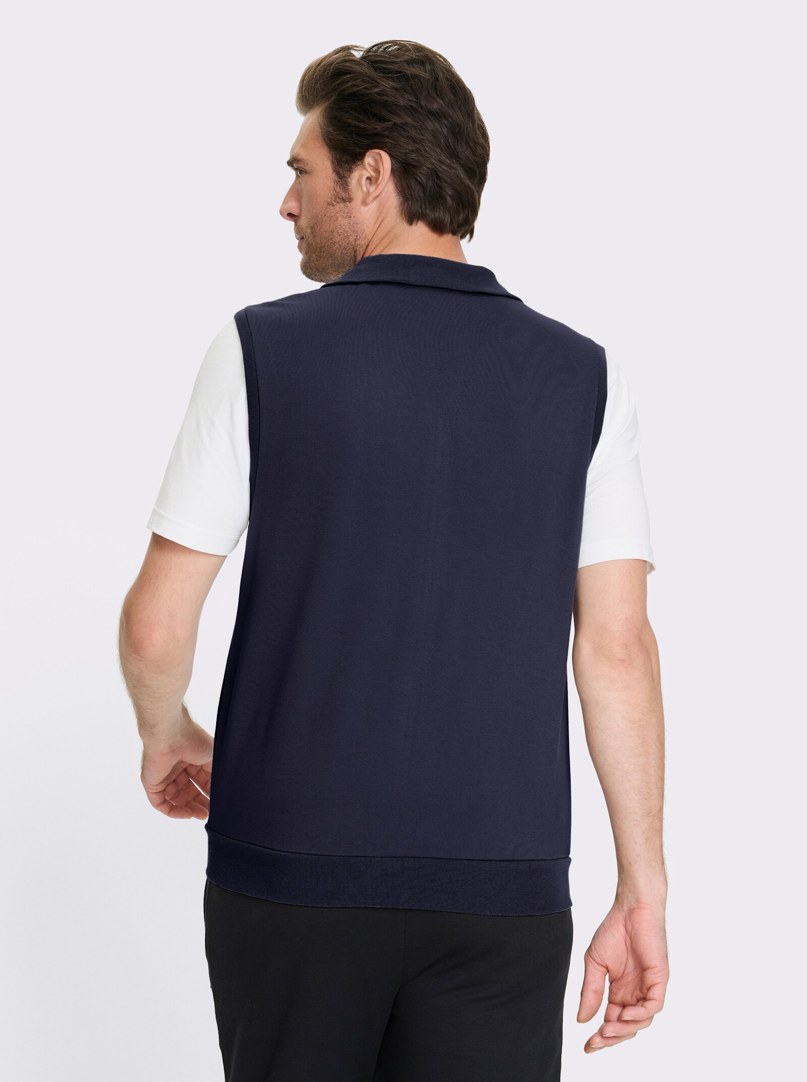 Catamaran Sports Sweatvest met zijzakken - marine