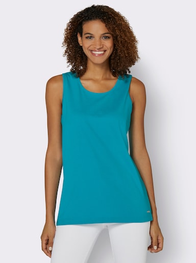 Shirttop - turquoise