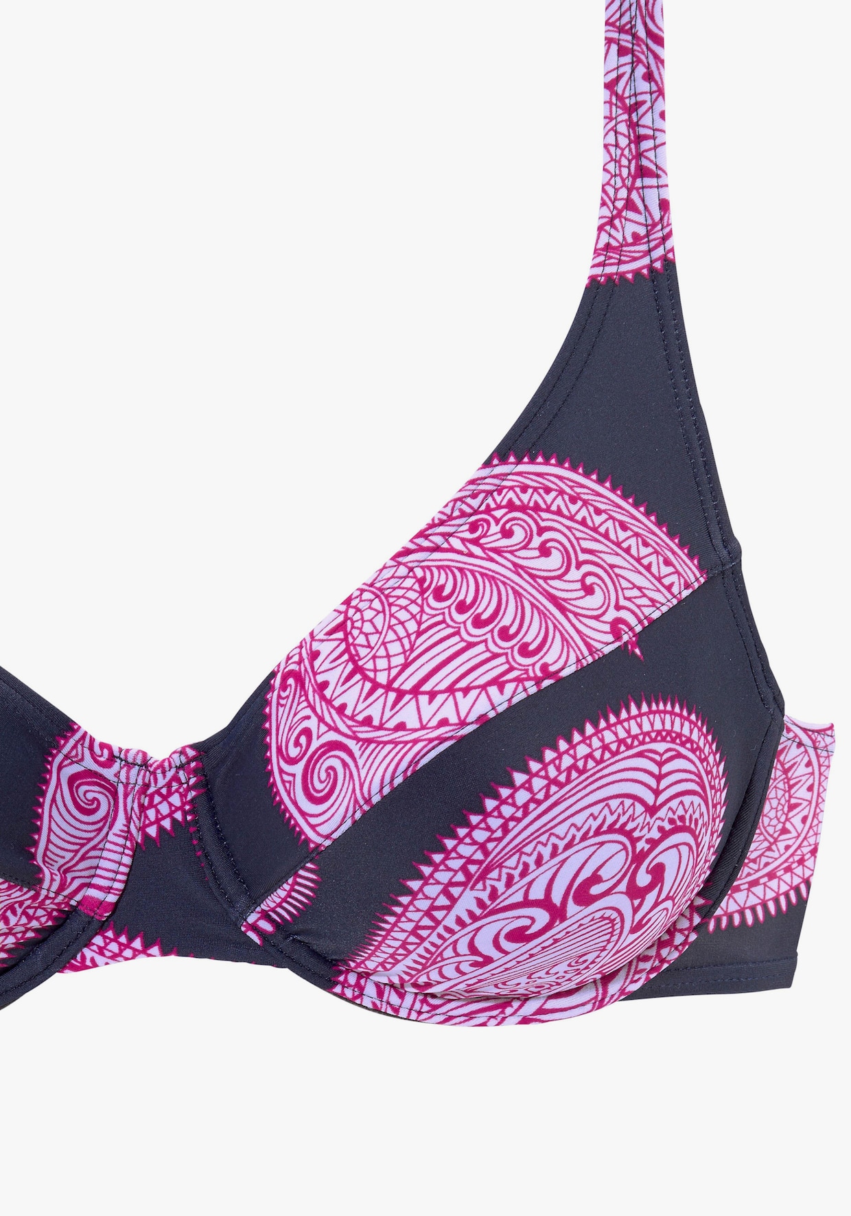 LASCANA Beugelbikini - marine geprint