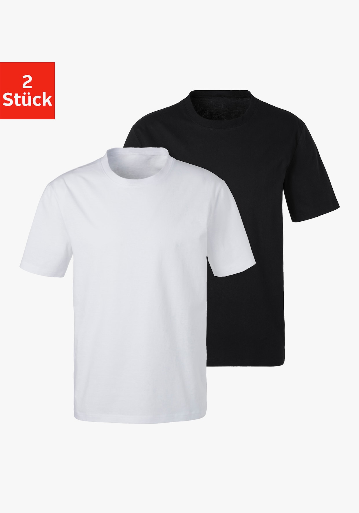 T-Shirt - schwarz, weiß
