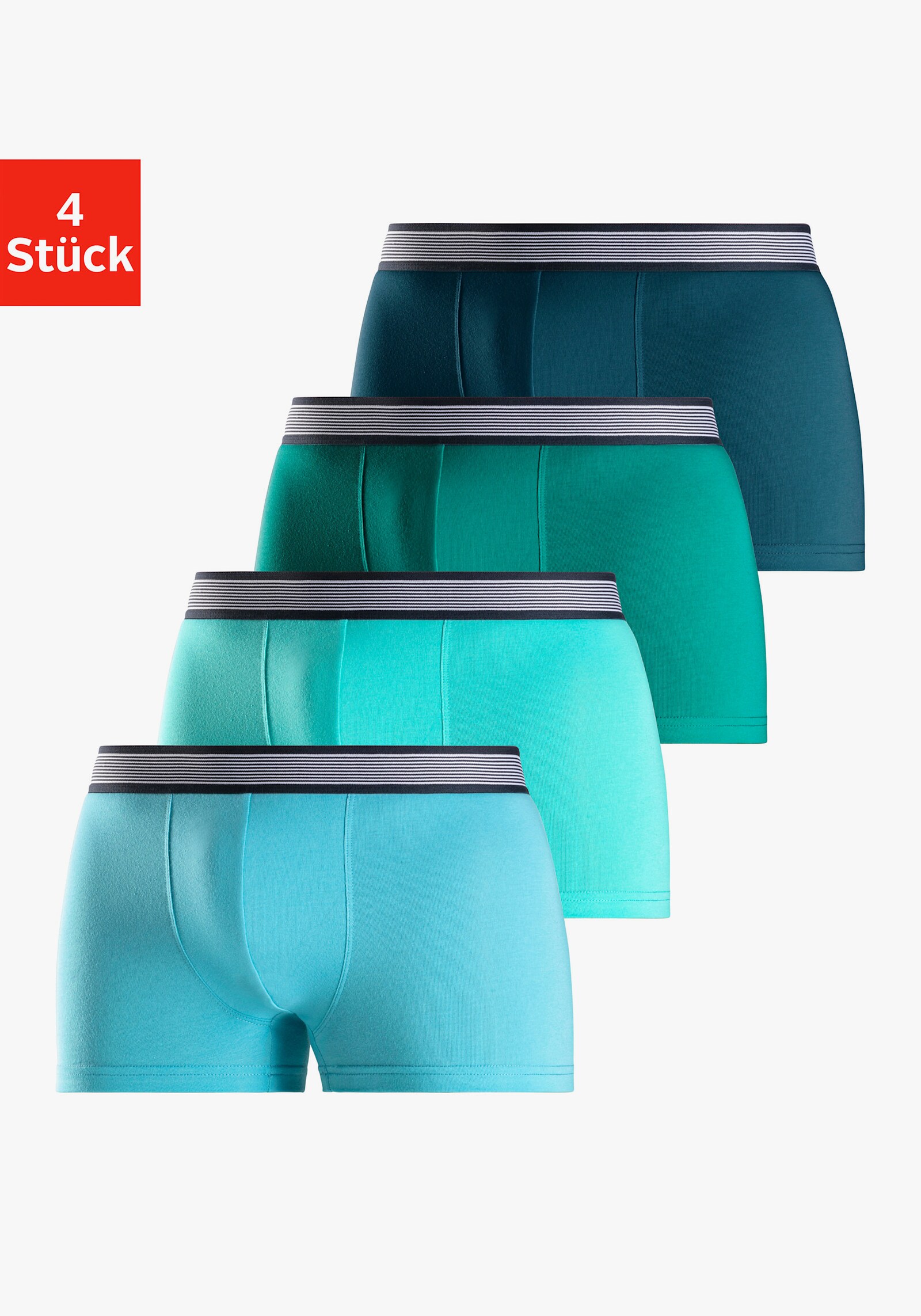H.I.S Boxer - lichtblauw/turquoise/mint/petrol