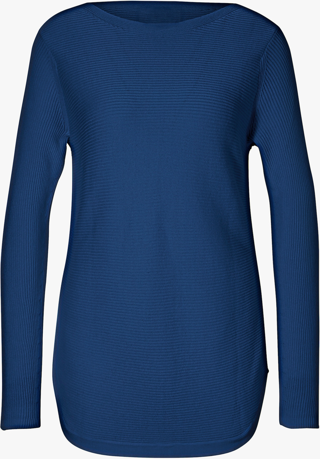 heine Pull en tricot fin - bleu foncé