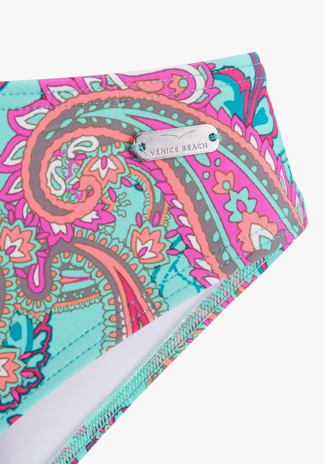 Venice Beach Bikinibroekje - mint geprint