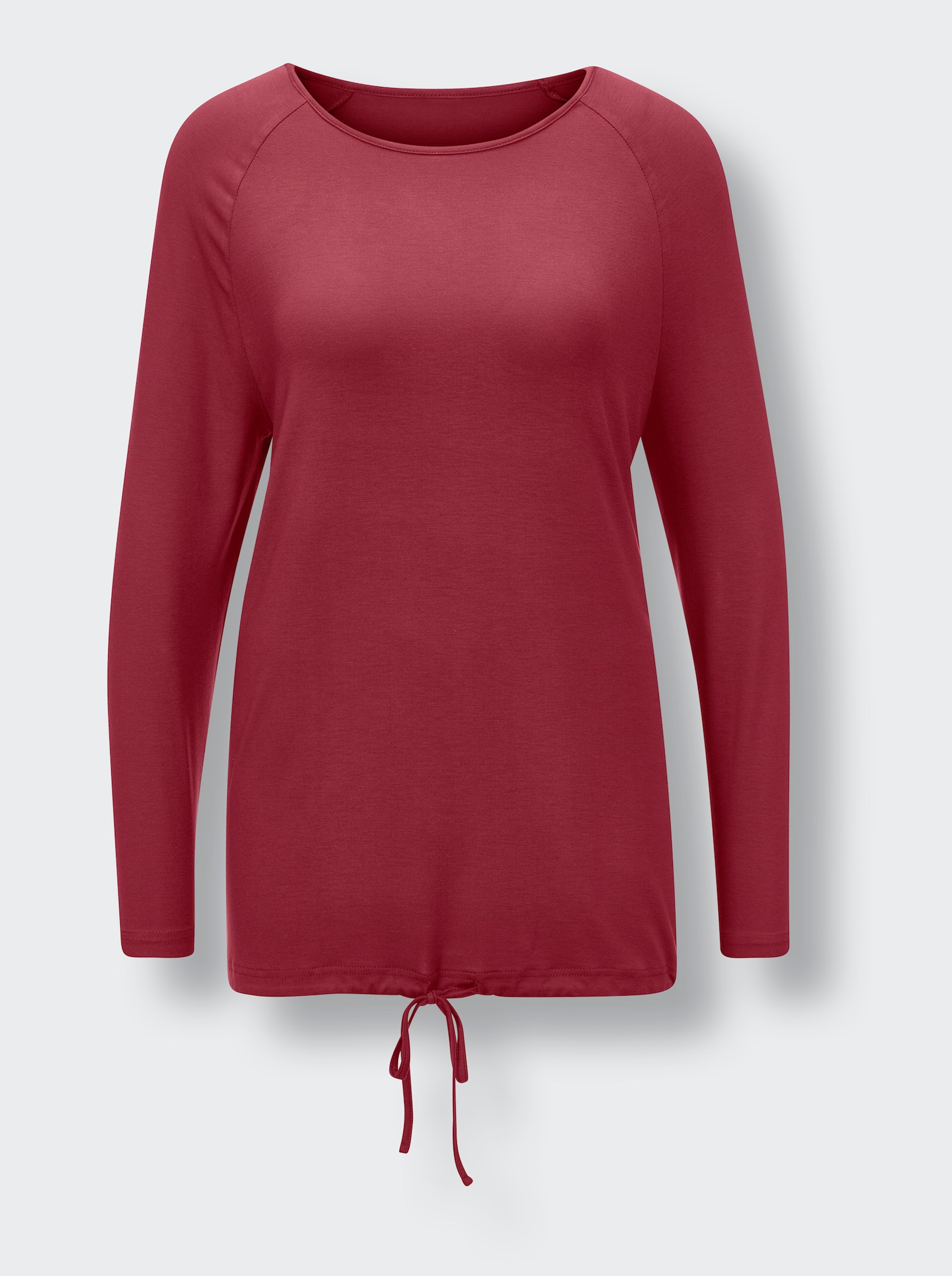 wäschepur Pyjama en viscose - cerise à motifs