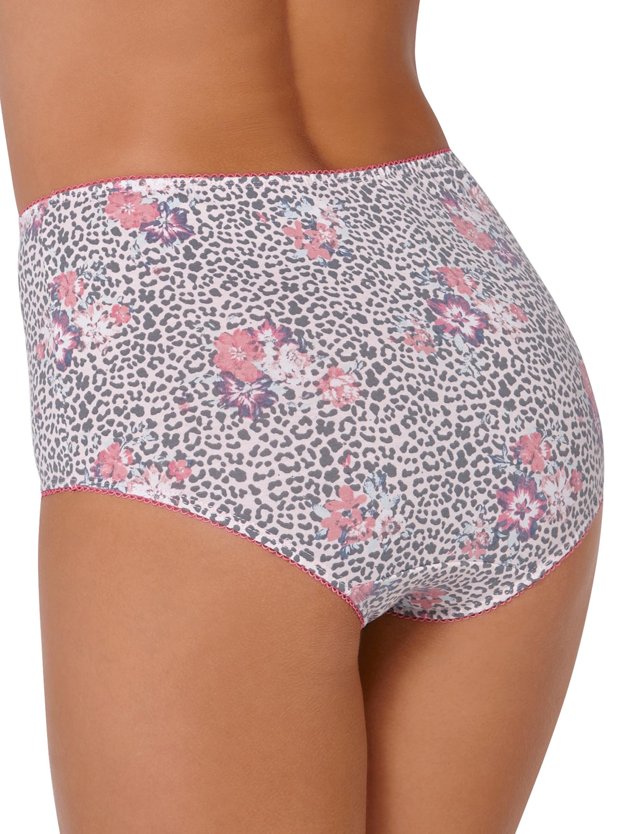 wäschepur Taillenslip - 2x bedruckt + mint + rosé