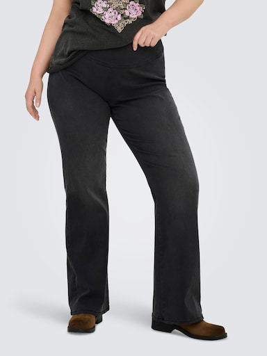 ONLY CARMAKOMA Jeansleggings - washed black