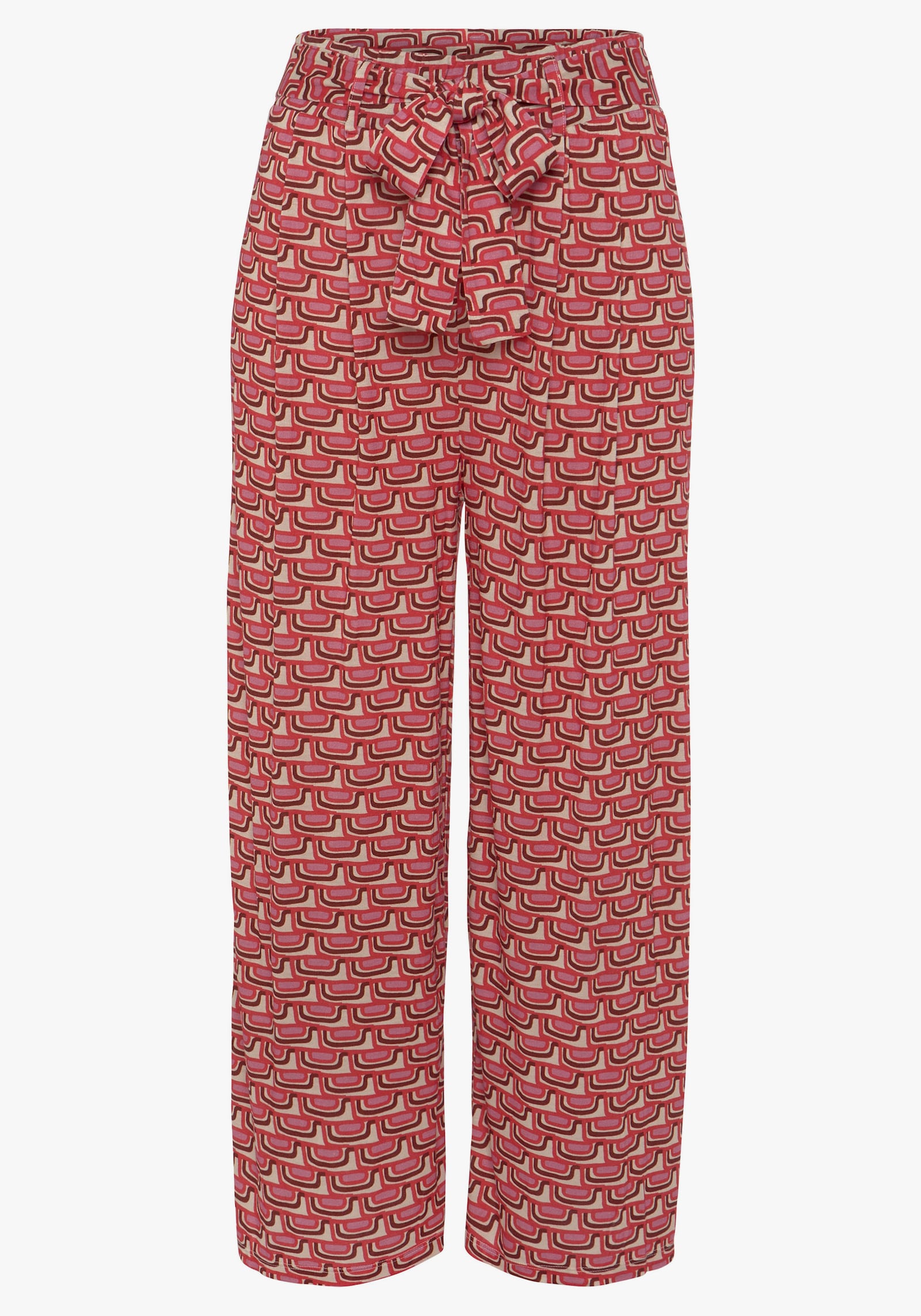 Vivance Culotte - beige-rot bedruckt