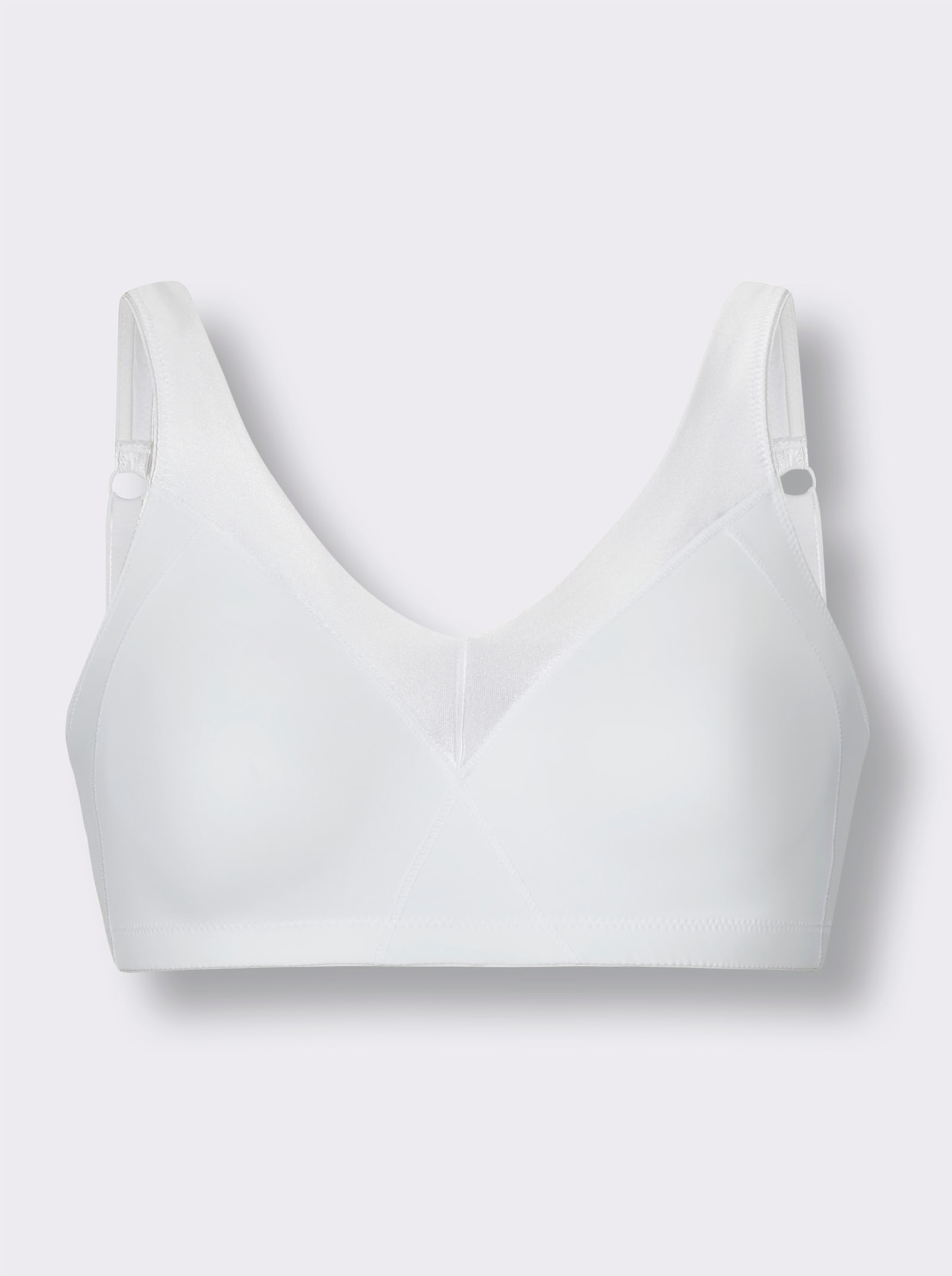 Naturana Minimizer-beha zonder beugel - wit