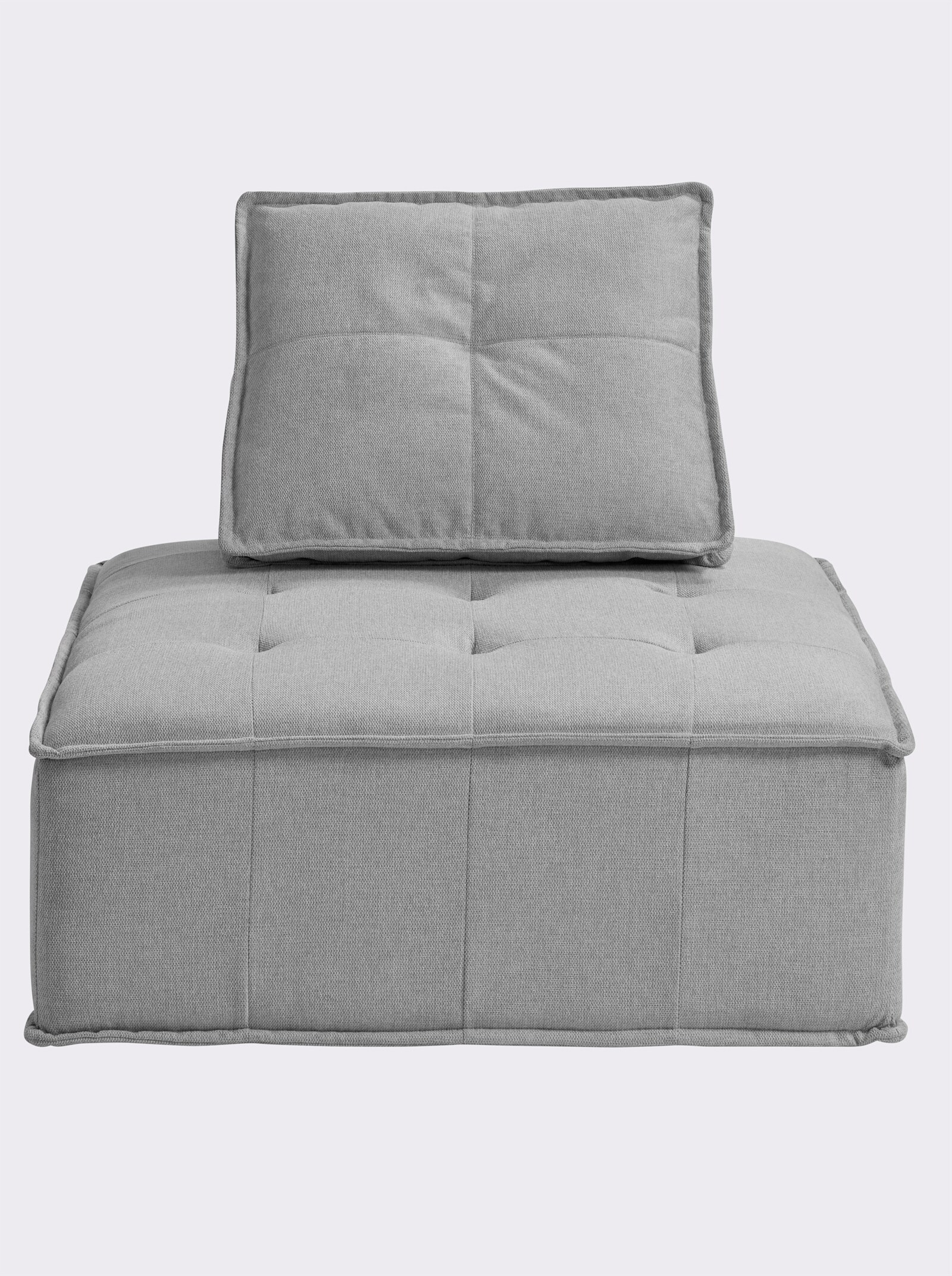 heine home Lounge-Sitzelement - grau