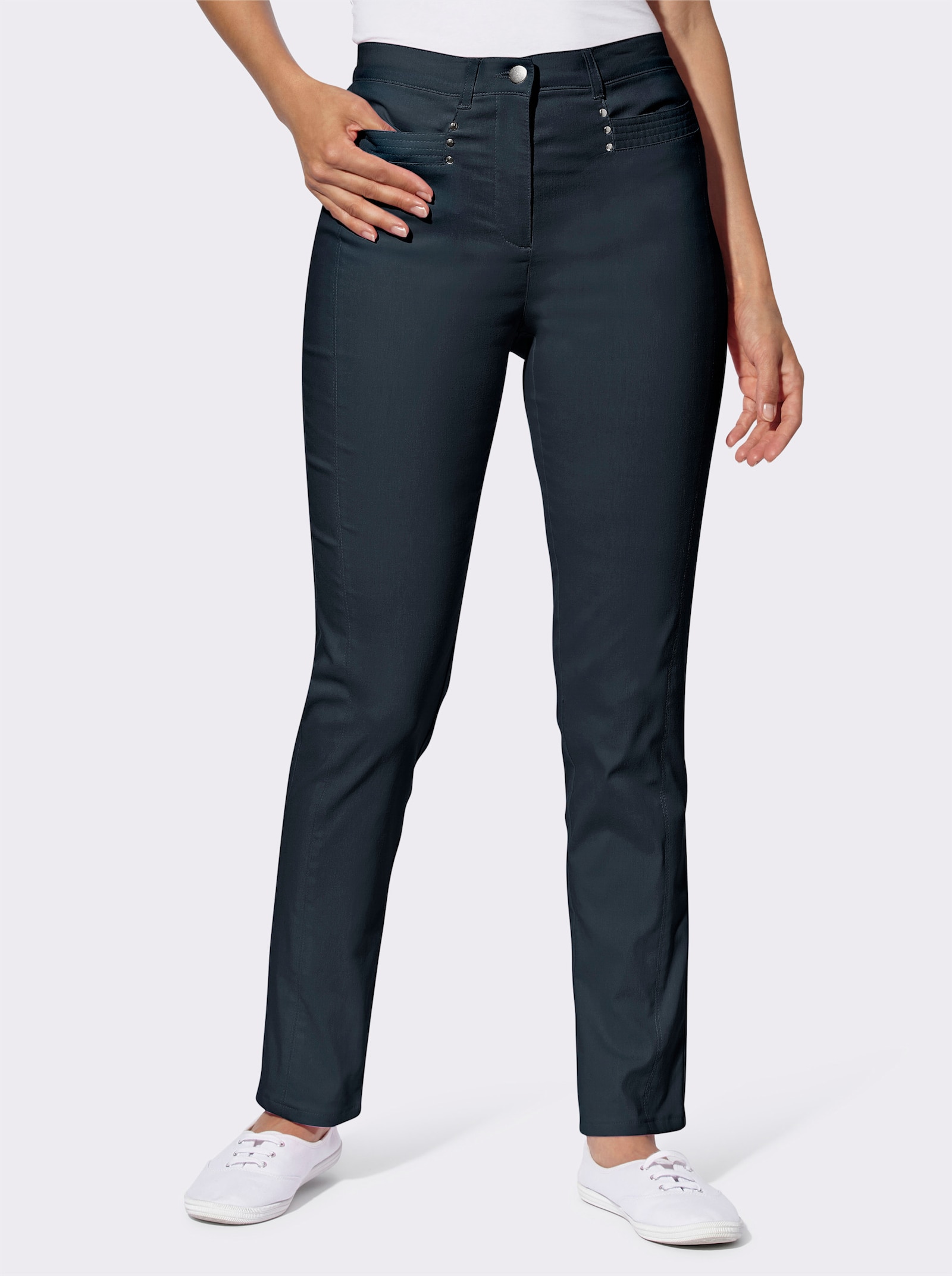 Bengalinhose mit elastischen Einsätzen - marine